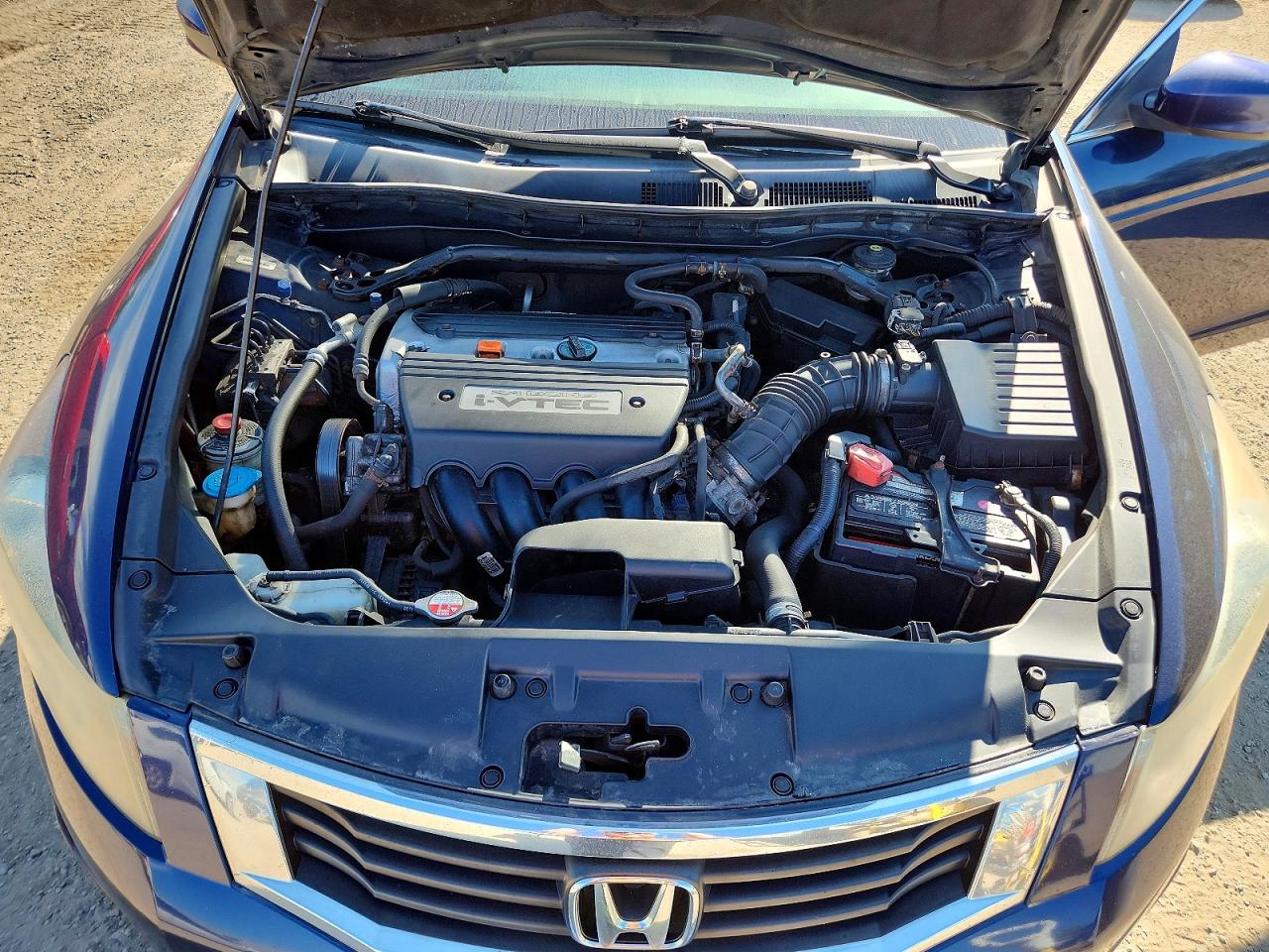 2008 Honda Accord Ex Blue vin: 1HGCP26708A817033