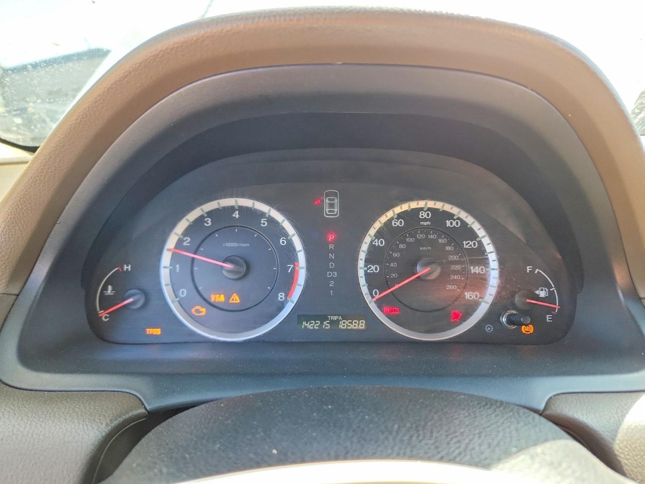 2009 Honda Accord Ex White vin: 1HGCP26709A021867