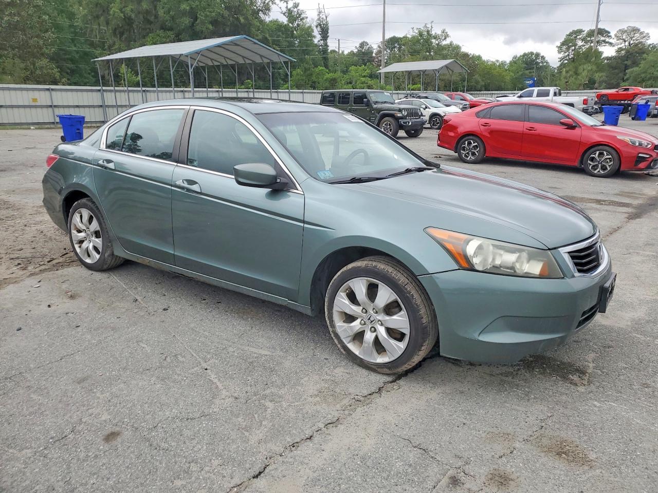 2009 Honda Accord Ex Green vin: 1HGCP26709A082748