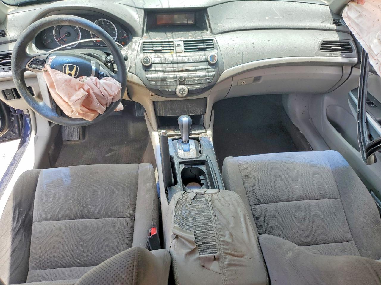 2009 Honda Accord Ex Blue vin: 1HGCP26709A098996