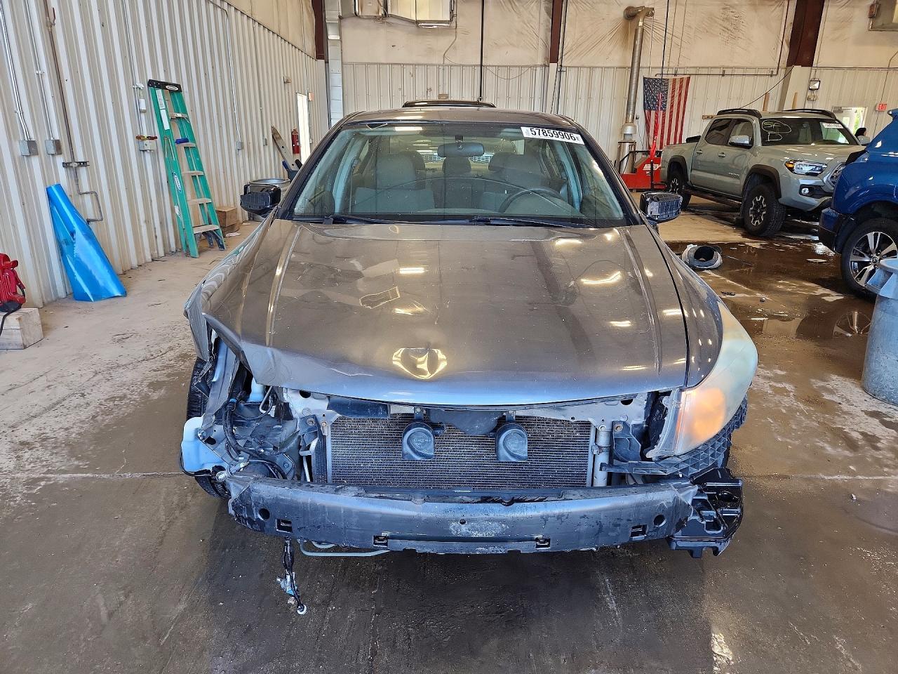 2009 Honda Accord Ex Gray vin: 1HGCP26709A110497