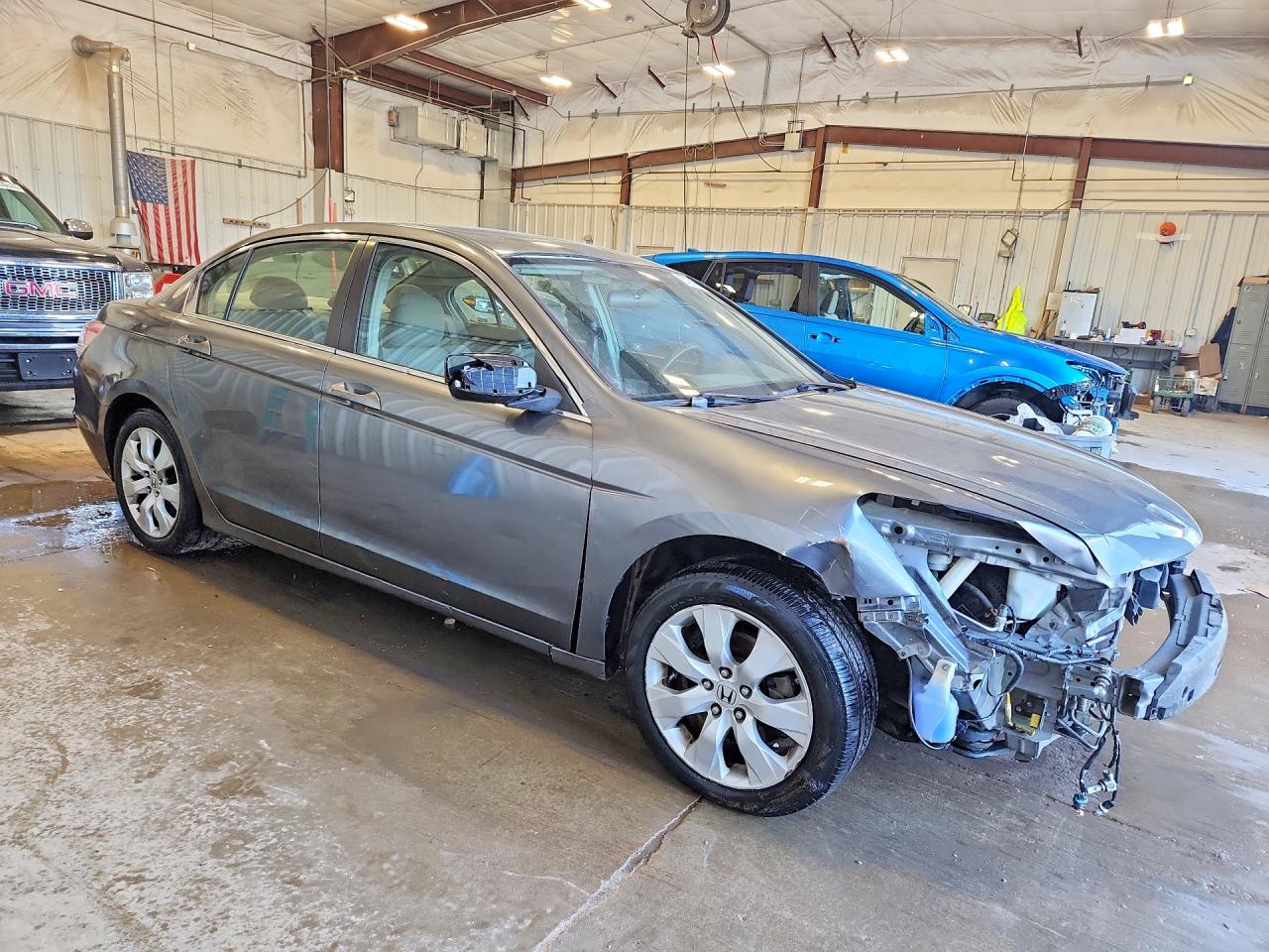 2009 Honda Accord Ex Gray vin: 1HGCP26709A110497