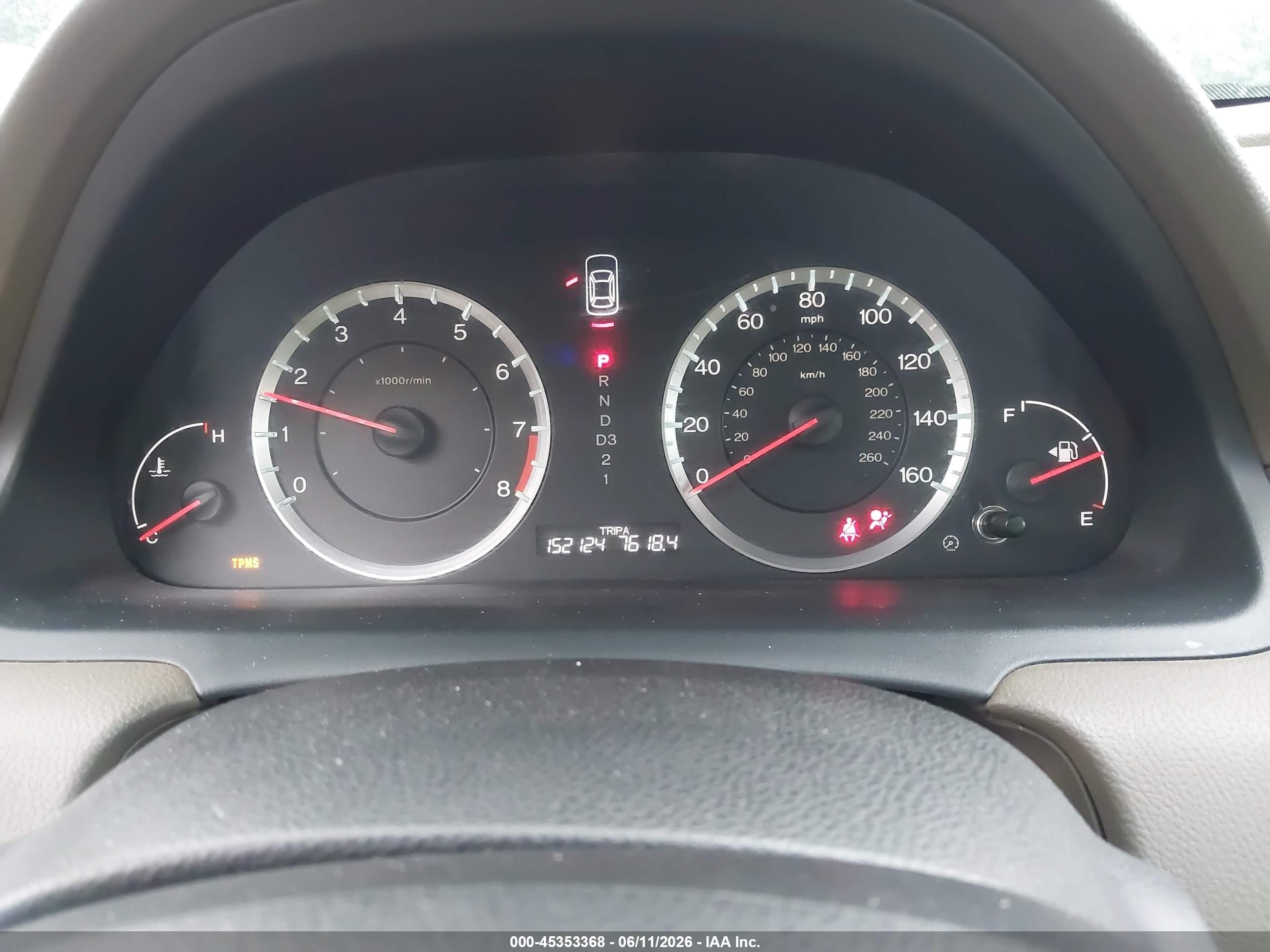 2009 Honda Accord 2.4 Ex White vin: 1HGCP26709A137229