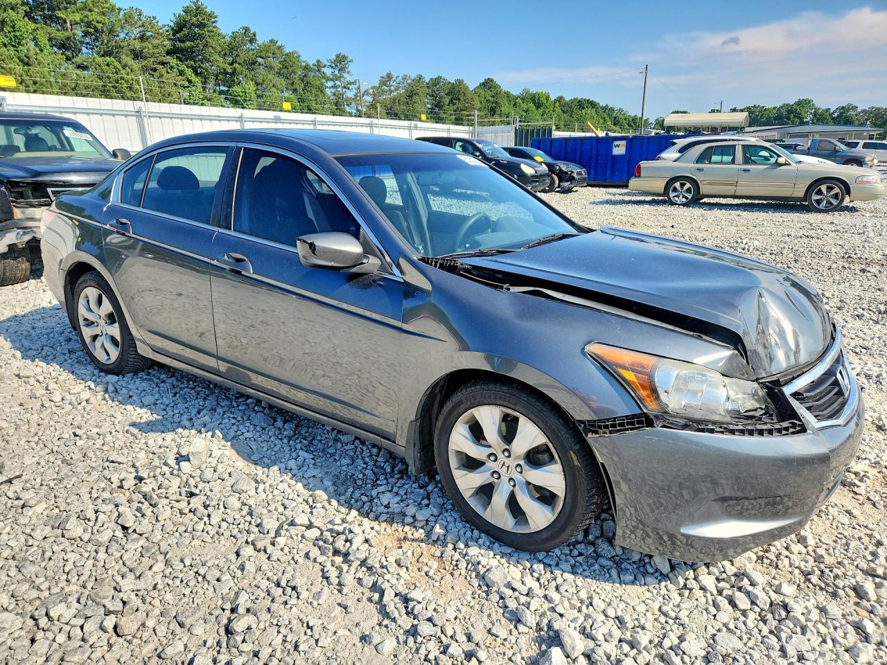 2009 Honda Accord Ex Gray vin: 1HGCP26709A161157