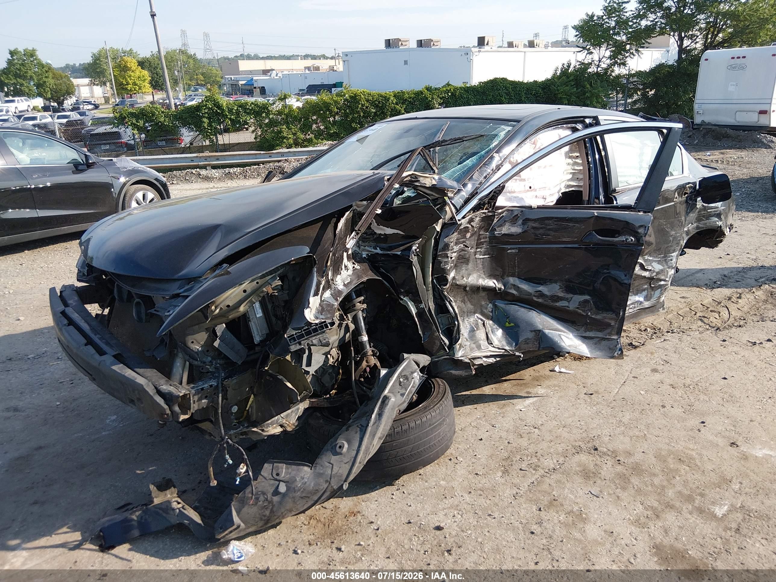 2008 Honda Accord 2.4 Ex Black vin: 1HGCP26718A102424
