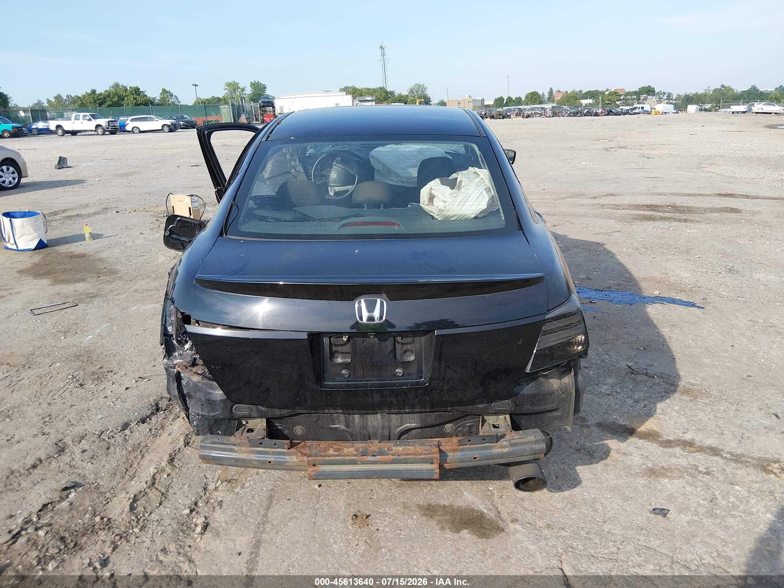 2008 Honda Accord 2.4 Ex Black vin: 1HGCP26718A102424