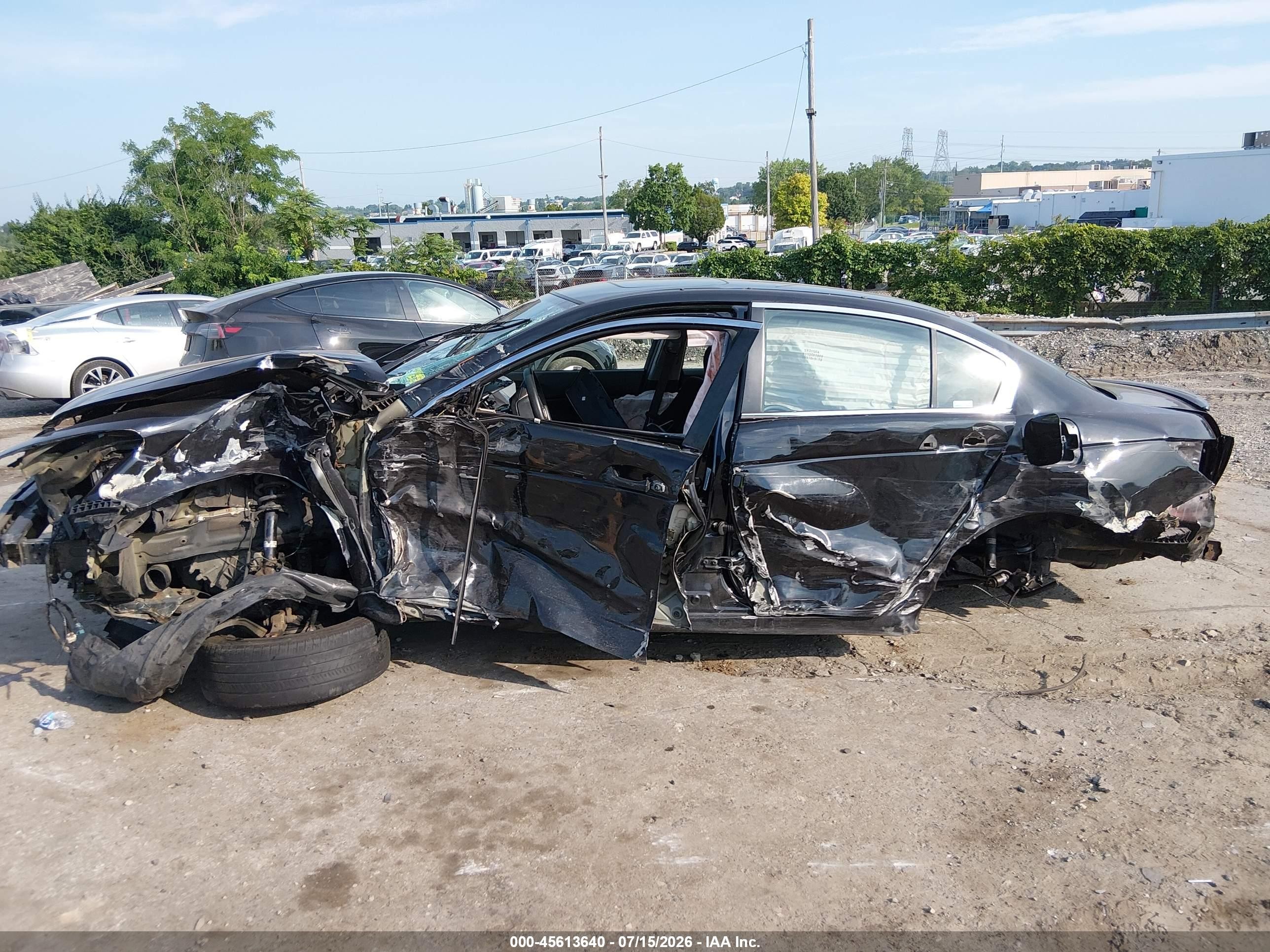 2008 Honda Accord 2.4 Ex Black vin: 1HGCP26718A102424