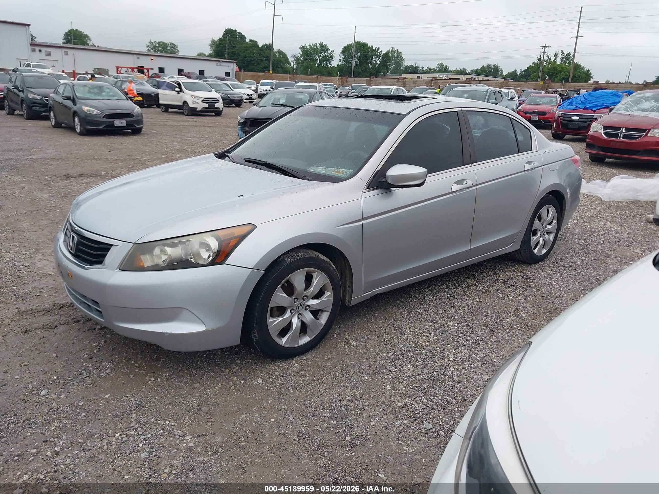 2009 Honda Accord 2.4 Ex Silver vin: 1HGCP26719A010960