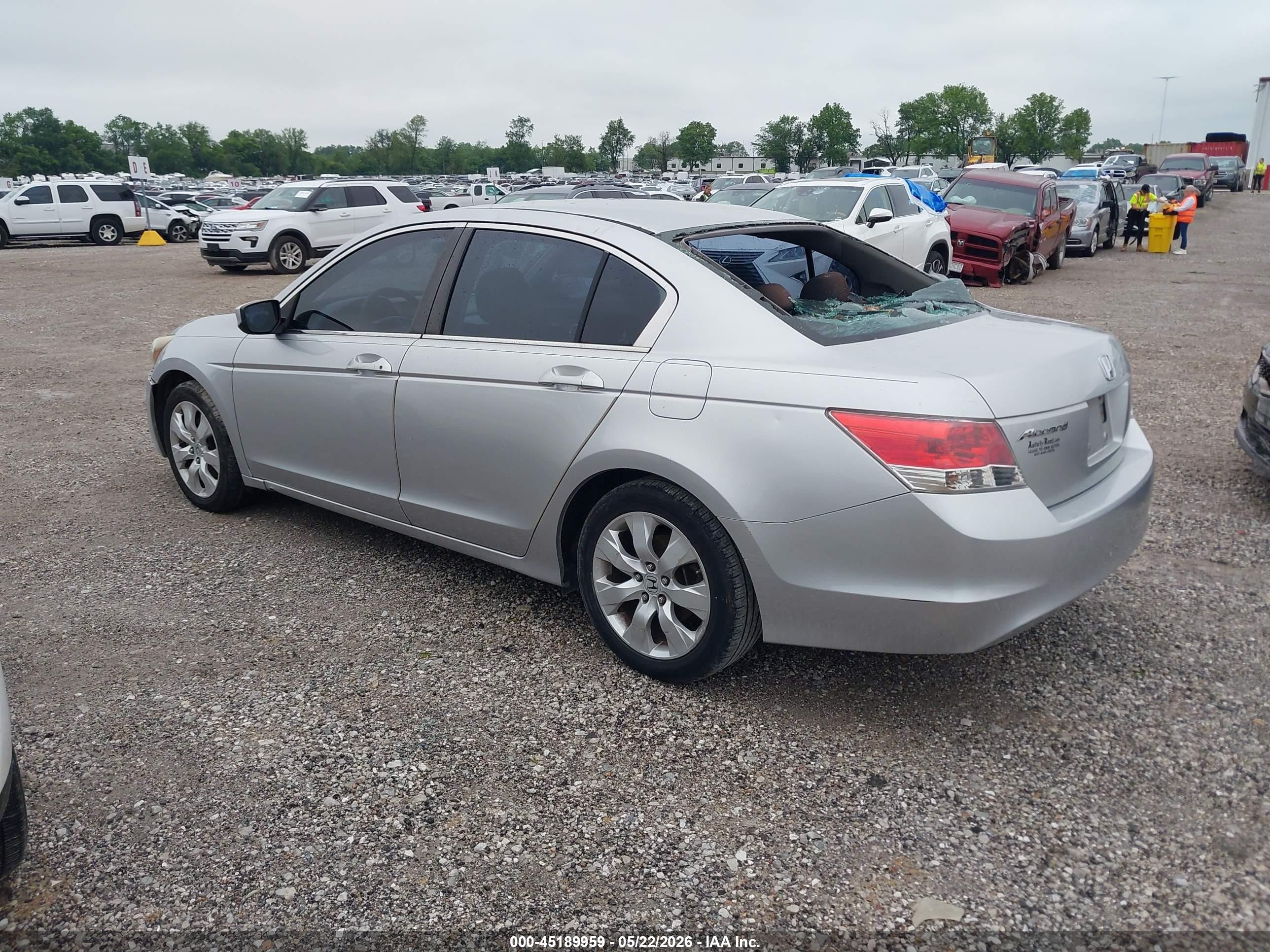 2009 Honda Accord 2.4 Ex Silver vin: 1HGCP26719A010960