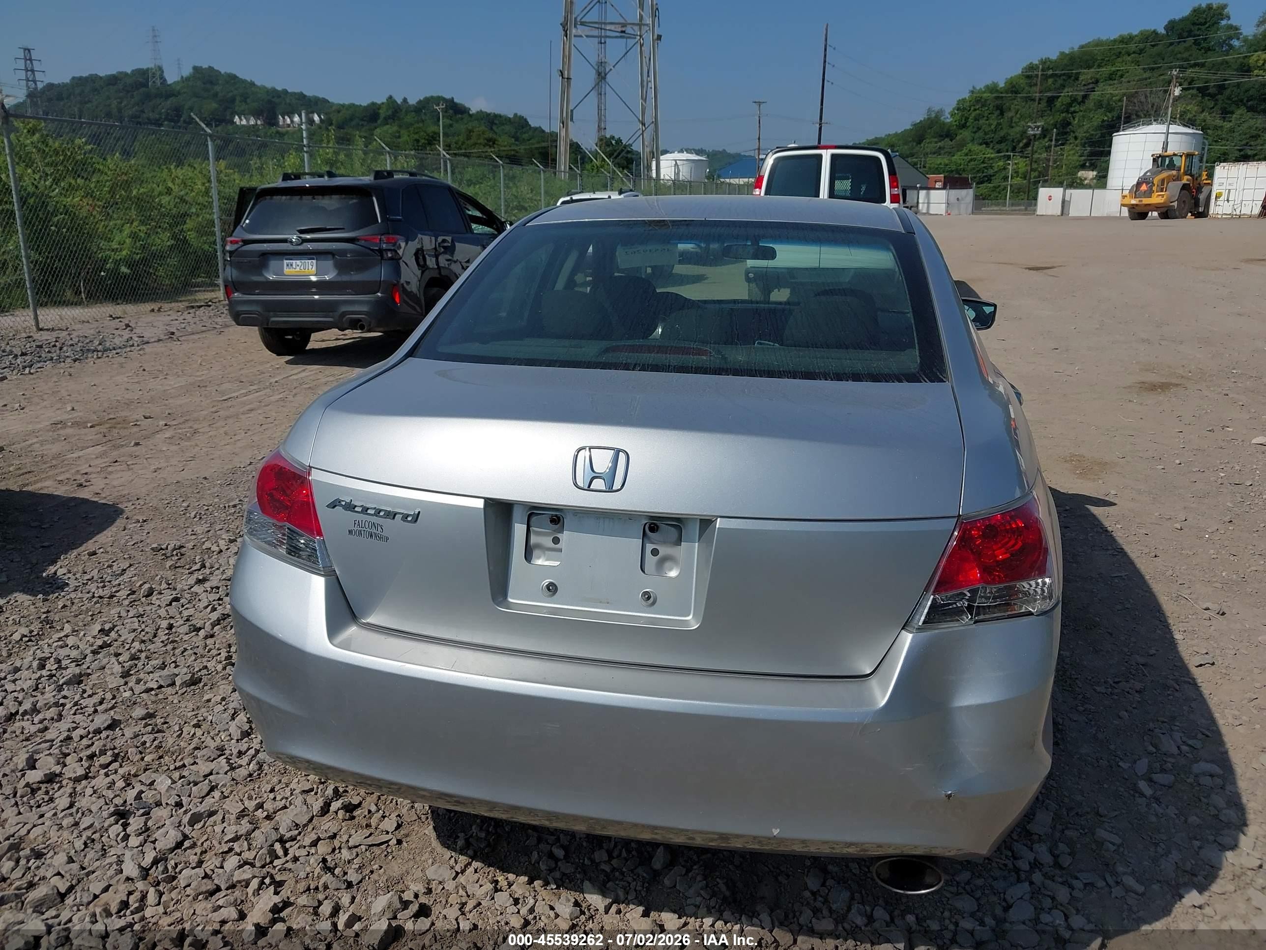 2009 Honda Accord 2.4 Ex Silver vin: 1HGCP26719A031050
