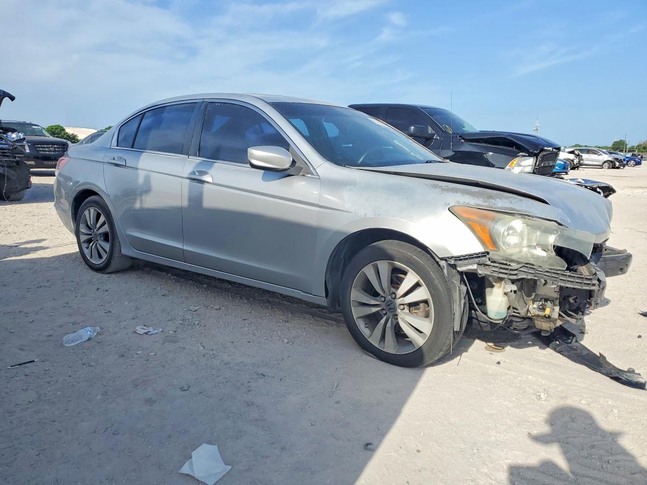 2009 Honda Accord Ex Серебряный vin: 1HGCP26719A137305