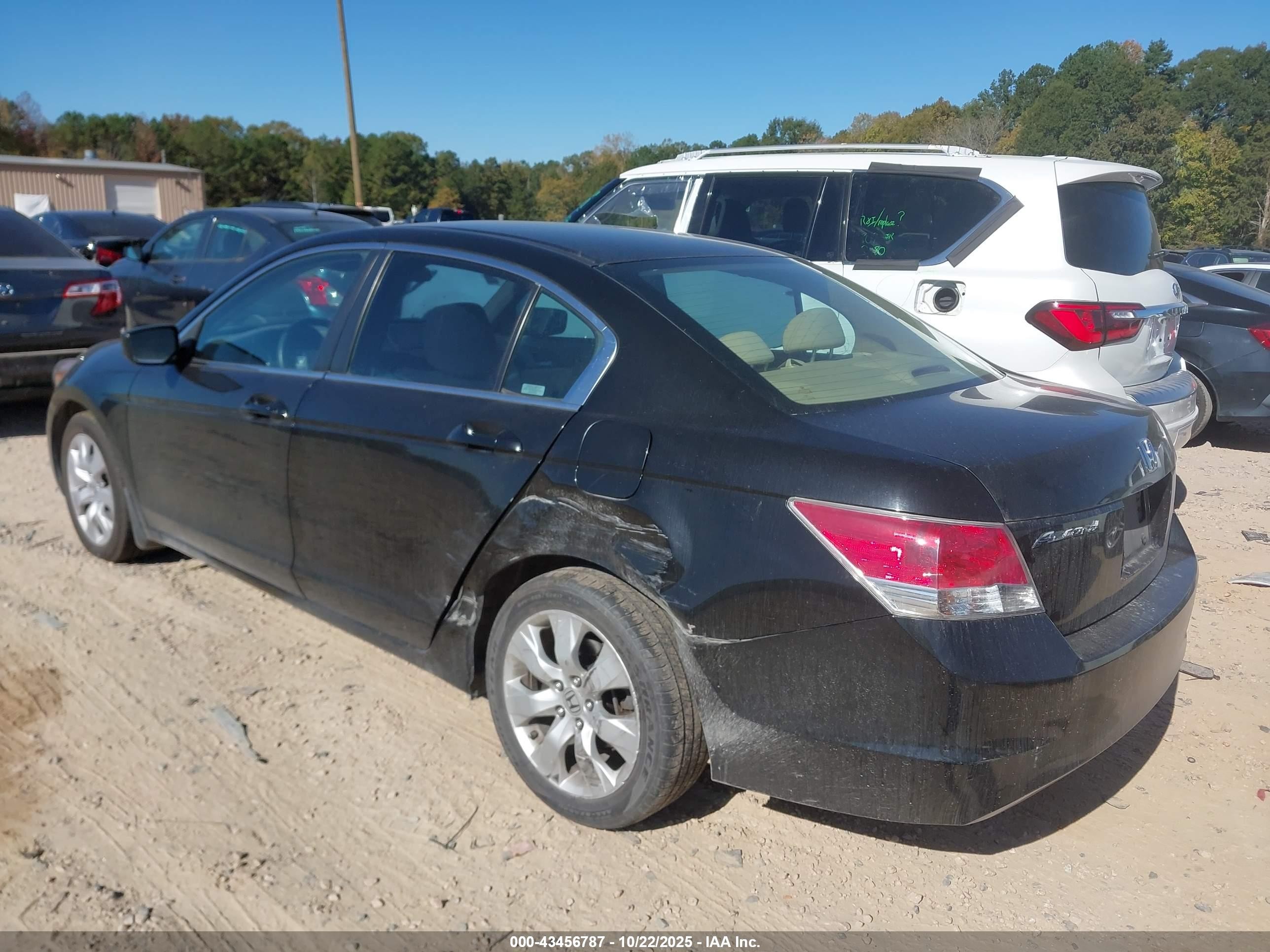 2009 Honda Accord 2.4 Ex Black vin: 1HGCP26719A140611