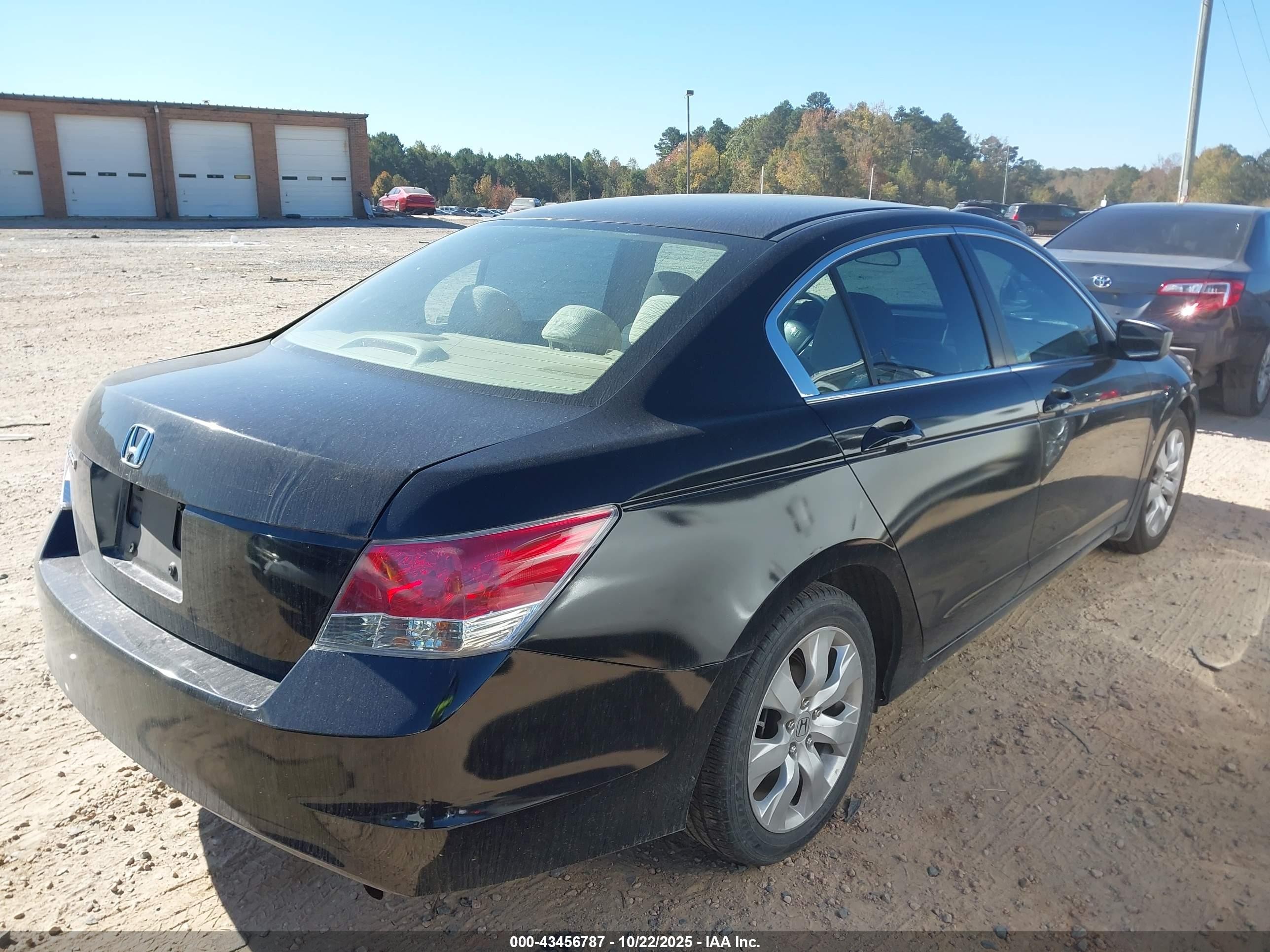 2009 Honda Accord 2.4 Ex Black vin: 1HGCP26719A140611