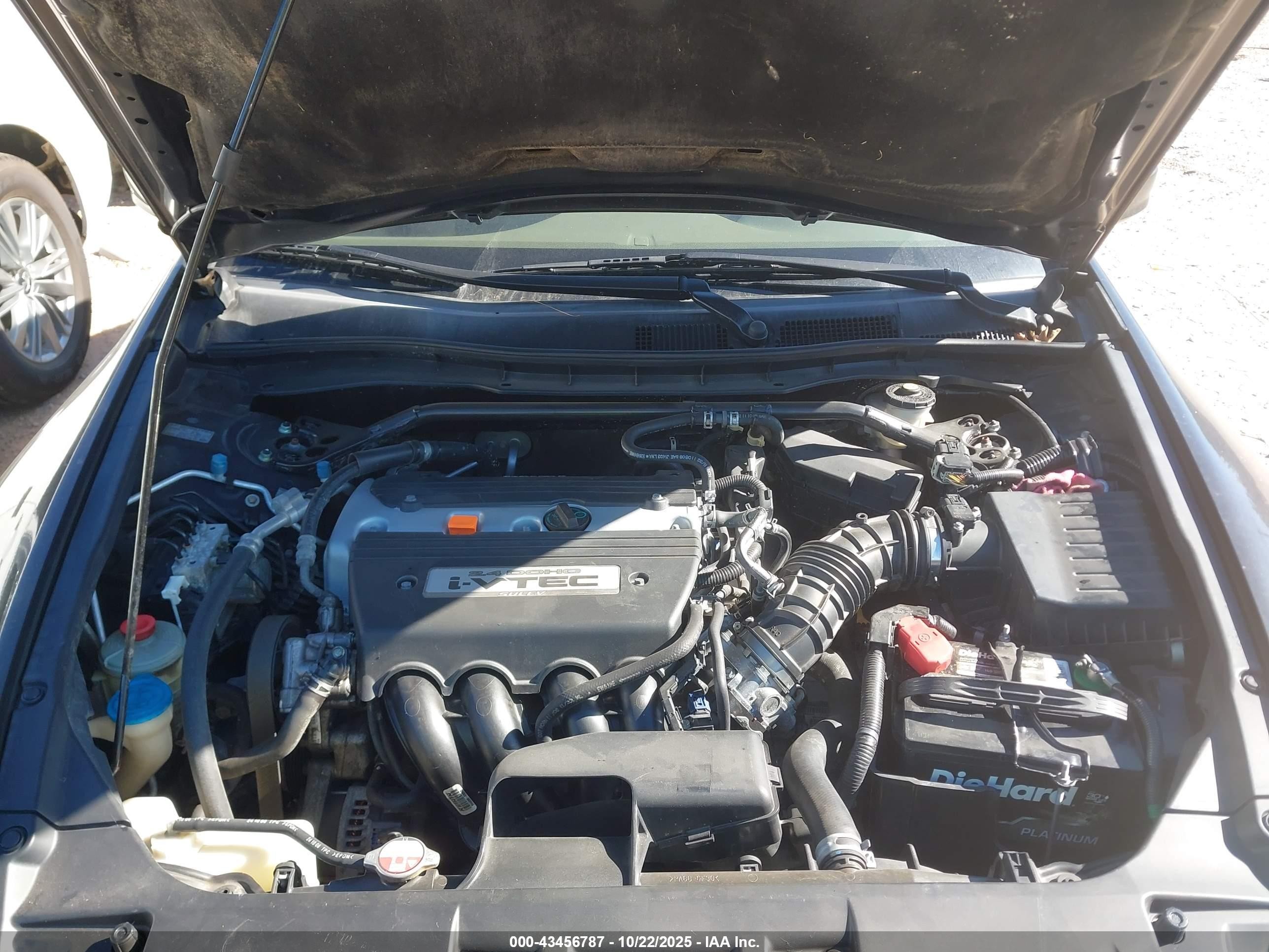 2009 Honda Accord 2.4 Ex Black vin: 1HGCP26719A140611