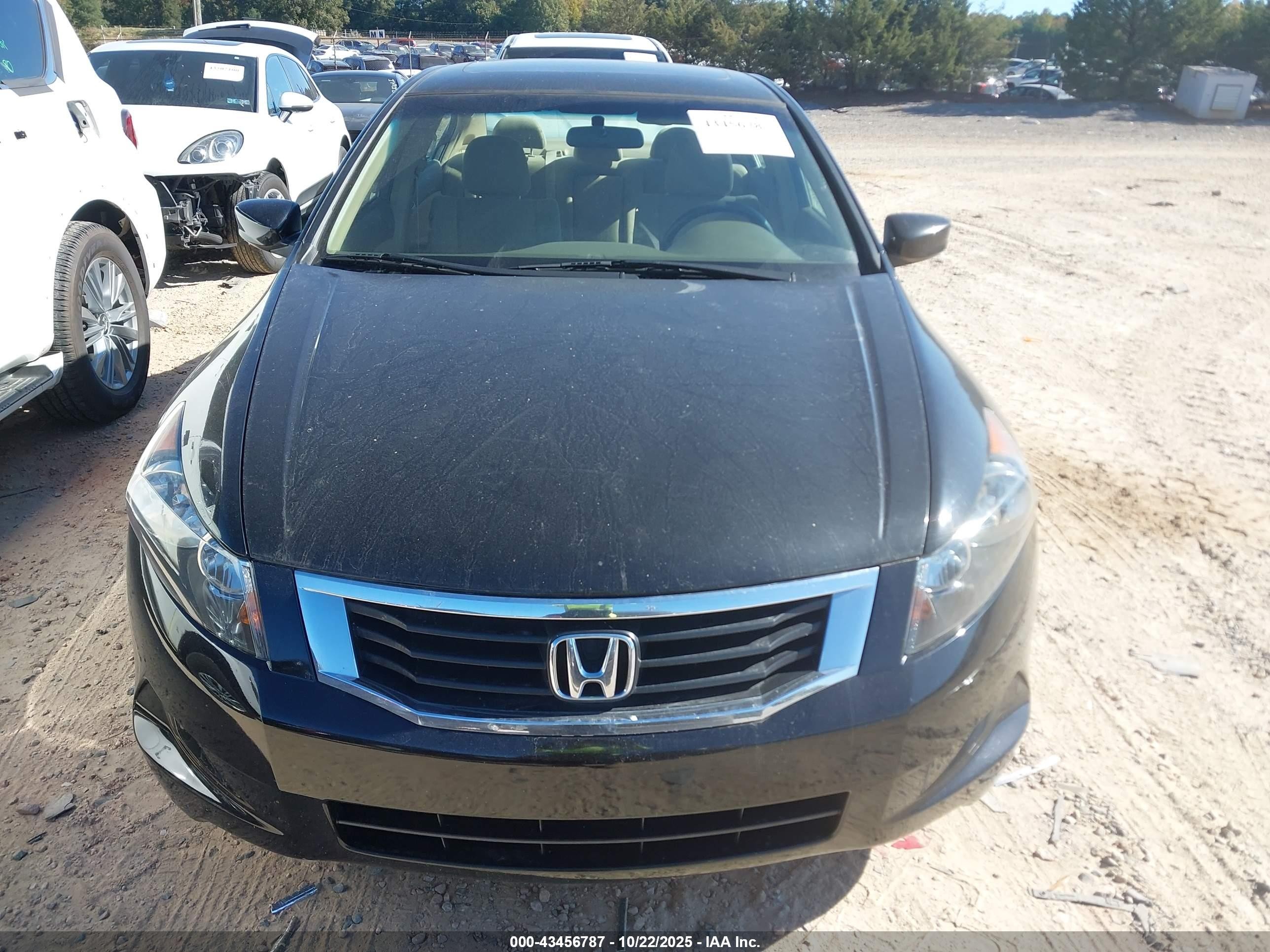 2009 Honda Accord 2.4 Ex Black vin: 1HGCP26719A140611