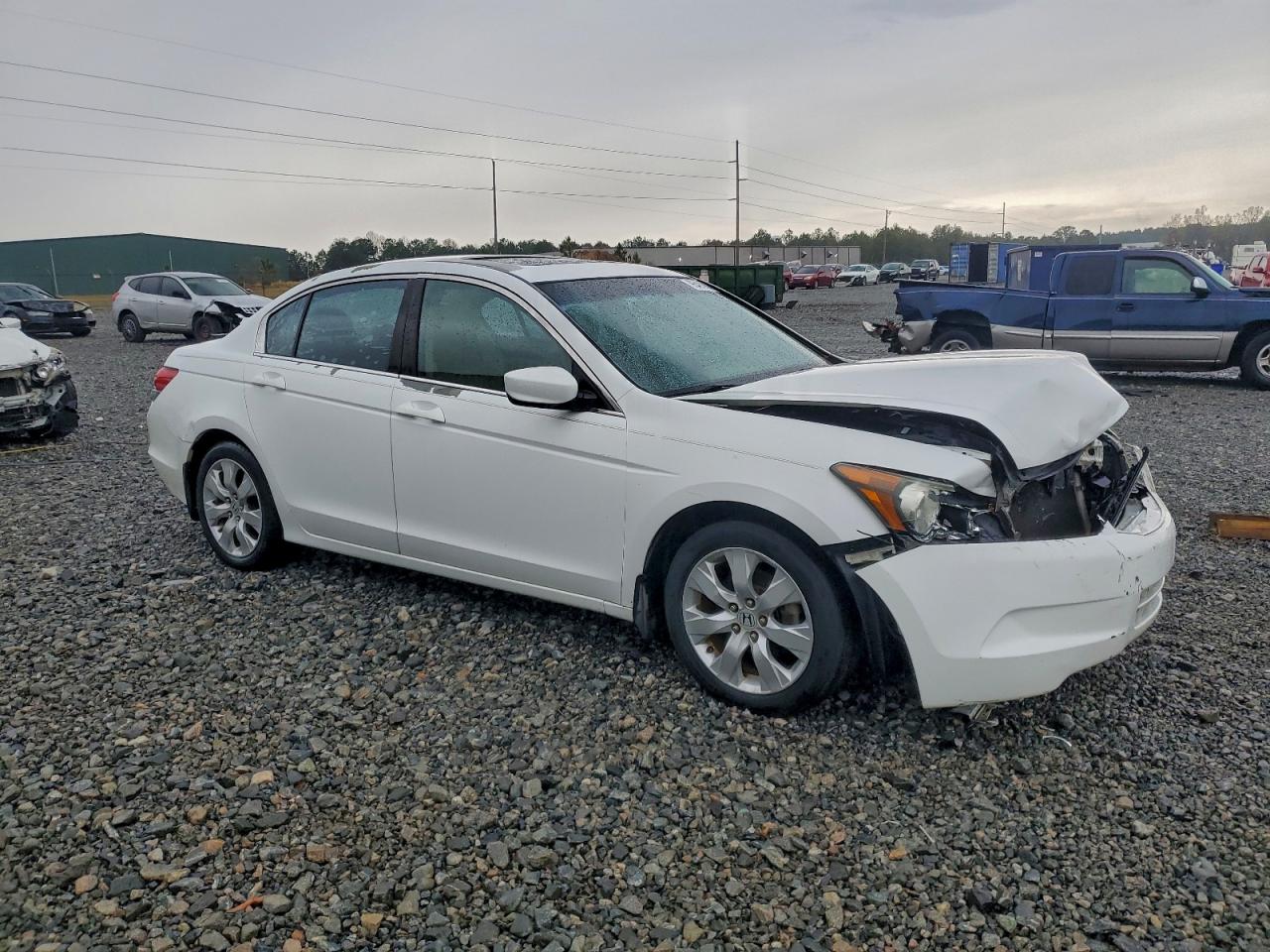 2009 Honda Accord Белый vin: 1HGCP26719A146019