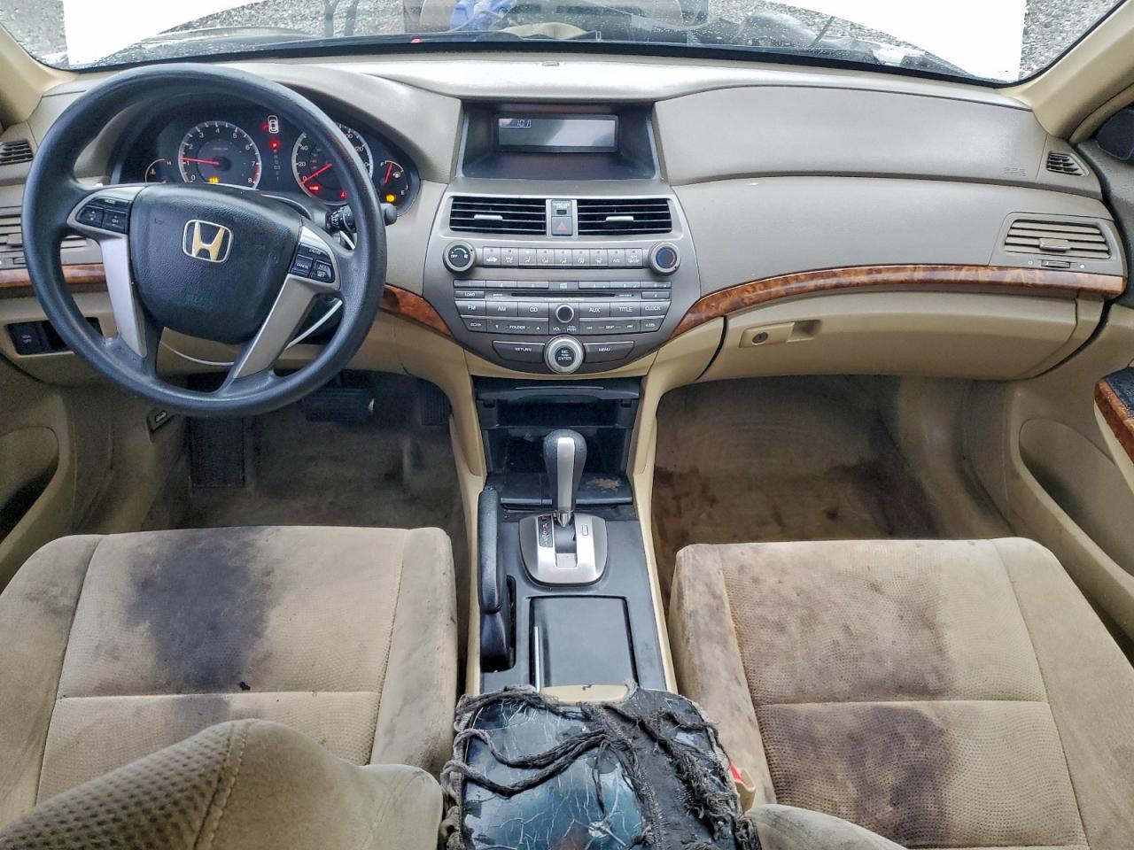 2009 Honda Accord Белый vin: 1HGCP26719A146019