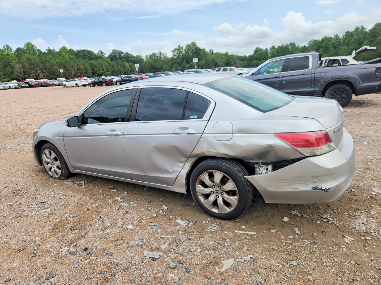 2008 Honda Accord Ex Silver vin: 1HGCP26728A038443