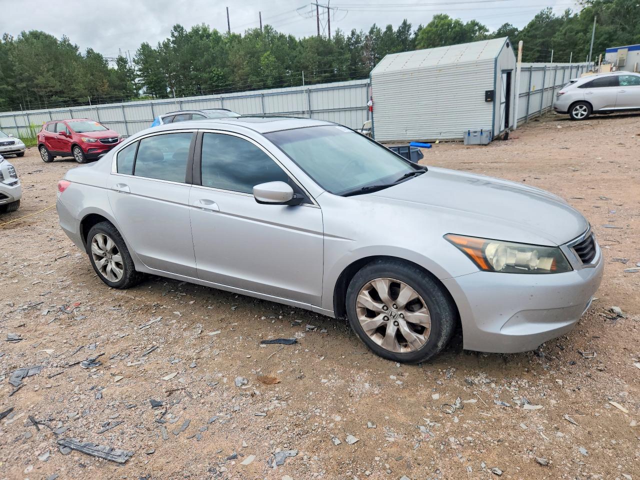 2008 Honda Accord Ex Silver vin: 1HGCP26728A038443