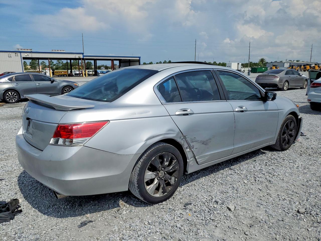 2008 Honda Accord Ex Silver vin: 1HGCP26728A071247
