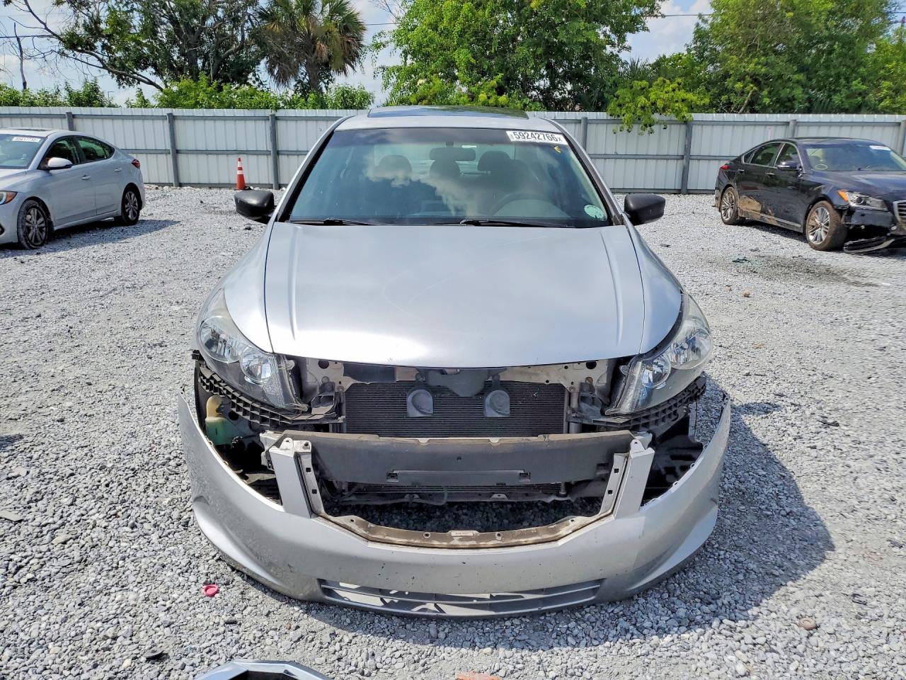 2008 Honda Accord Ex Silver vin: 1HGCP26728A071247