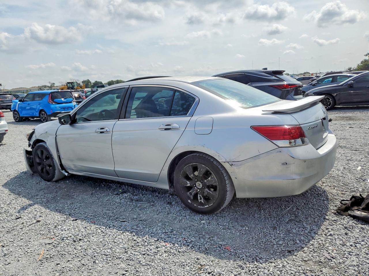 2008 Honda Accord Ex Silver vin: 1HGCP26728A071247