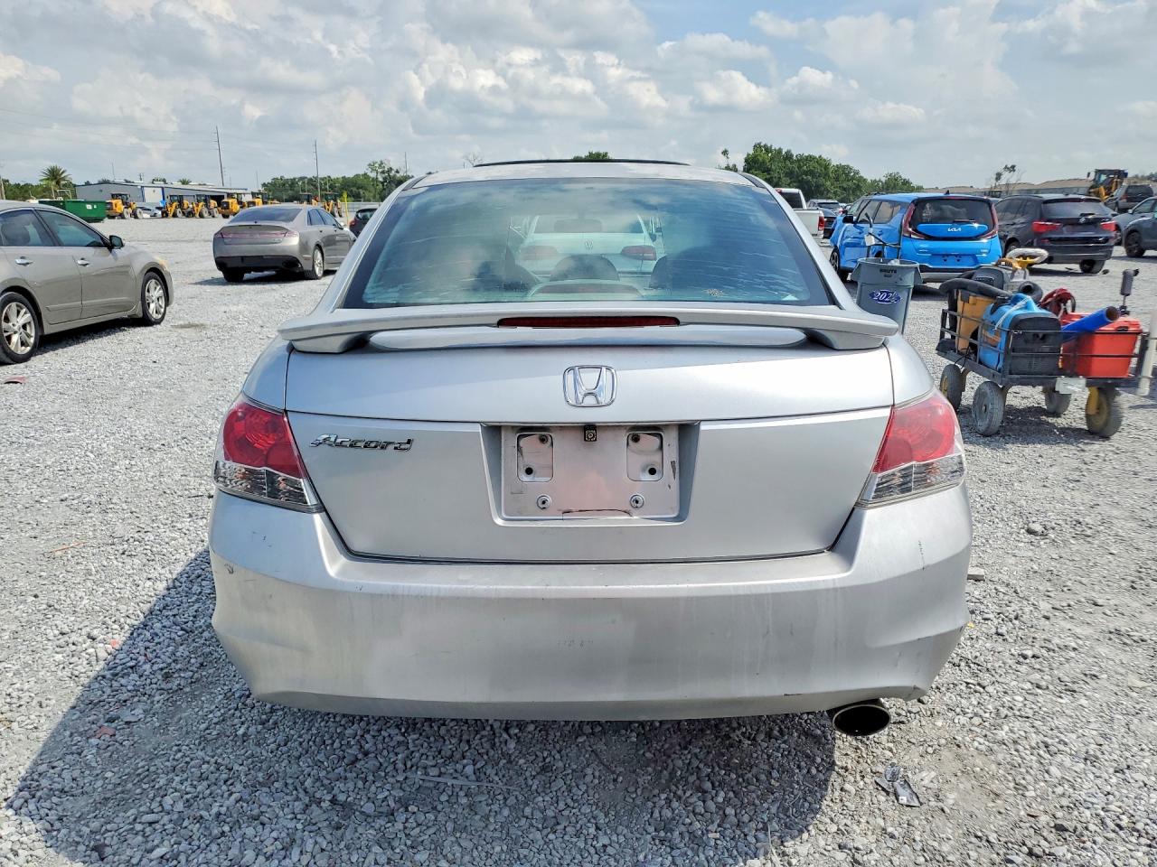 2008 Honda Accord Ex Silver vin: 1HGCP26728A071247