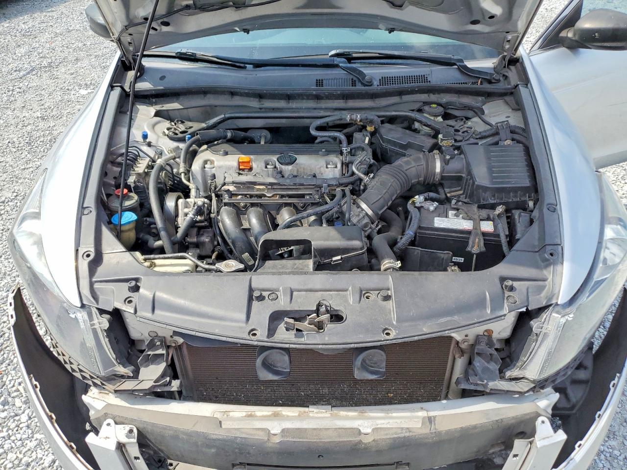 2008 Honda Accord Ex Silver vin: 1HGCP26728A071247