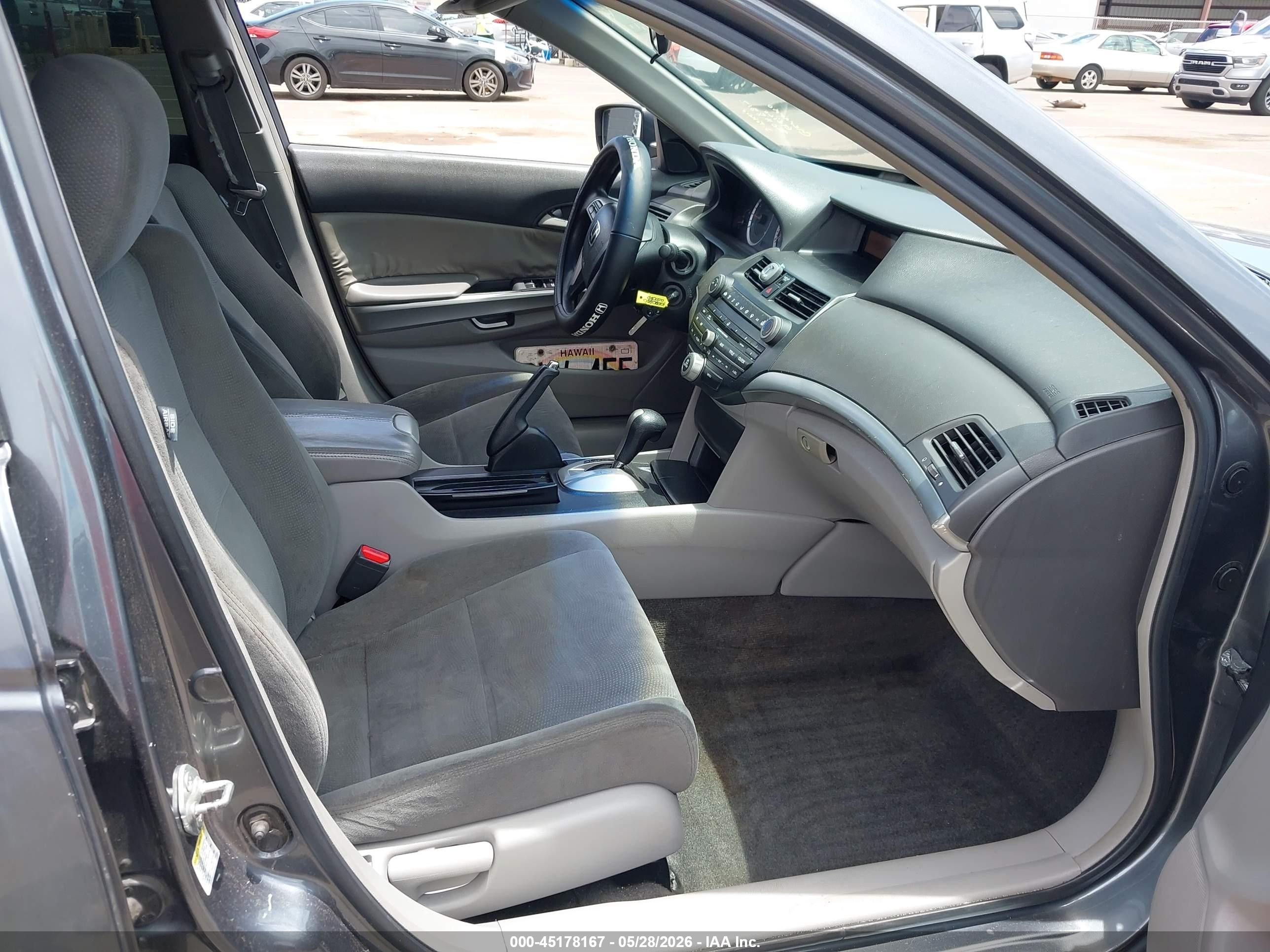 2008 Honda Accord 2.4 Ex Gray vin: 1HGCP26728A108328