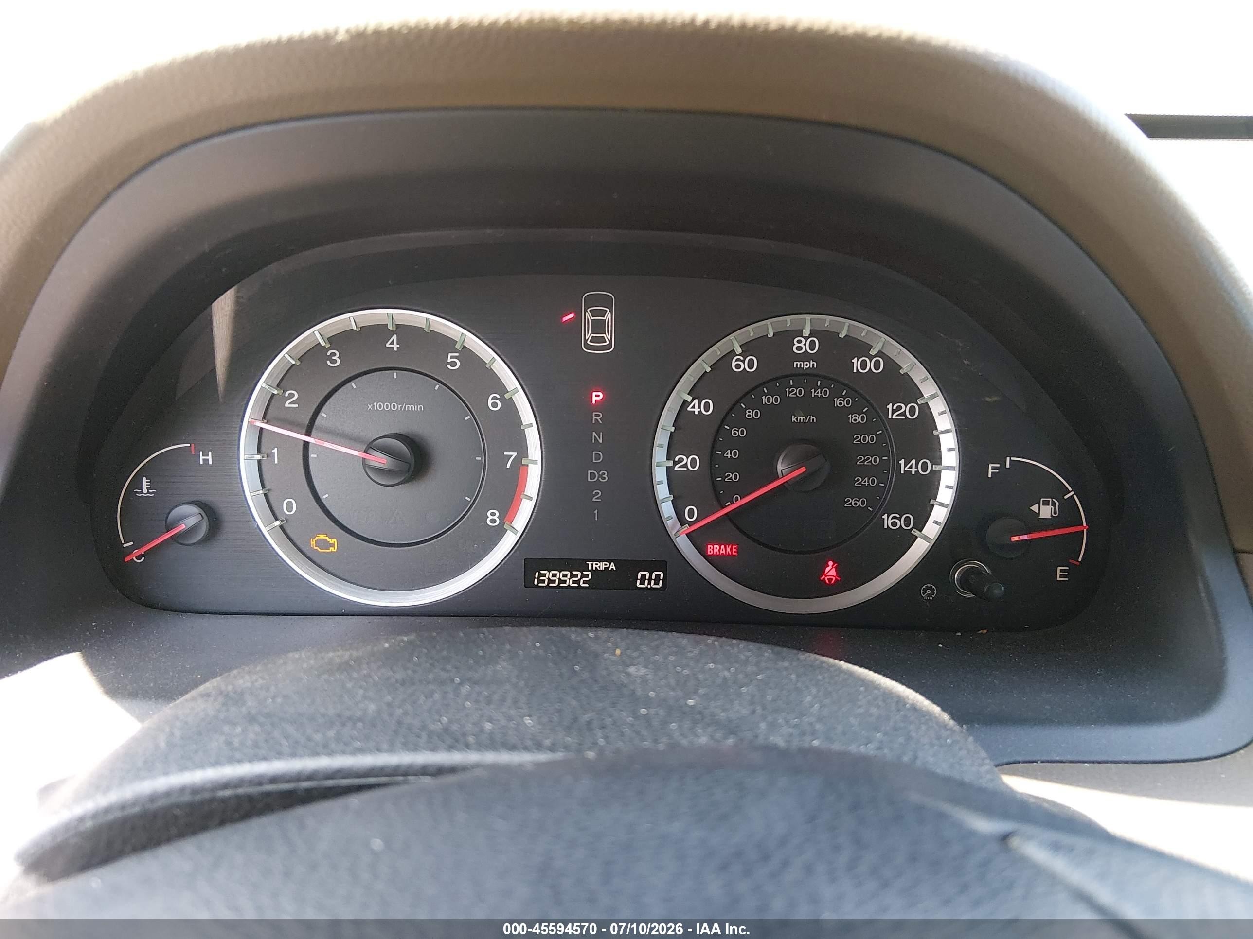 2008 Honda Accord 2.4 Ex Burgundy vin: 1HGCP26728A118857