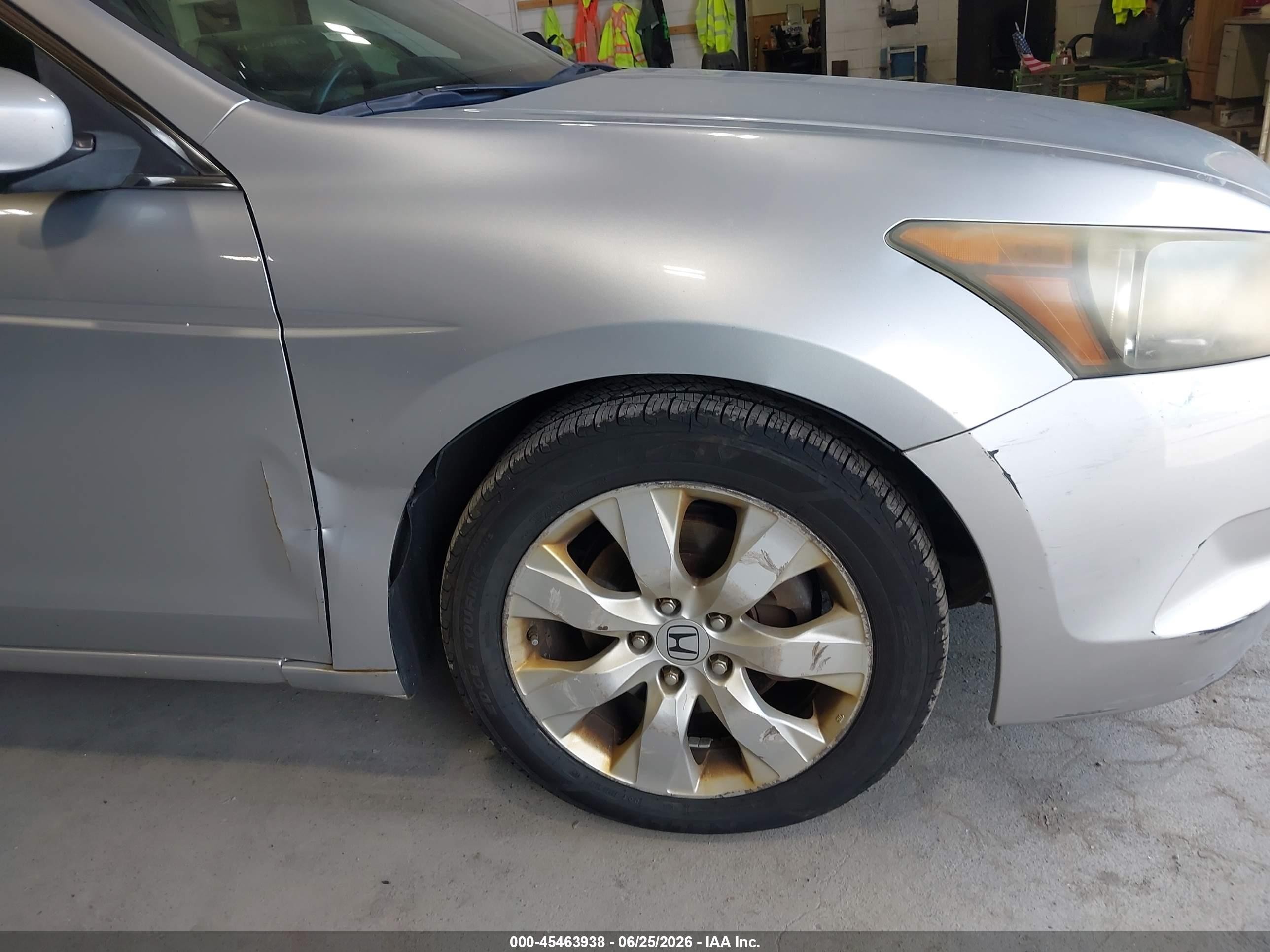 2008 Honda Accord 2.4 Ex Silver vin: 1HGCP26728A150840
