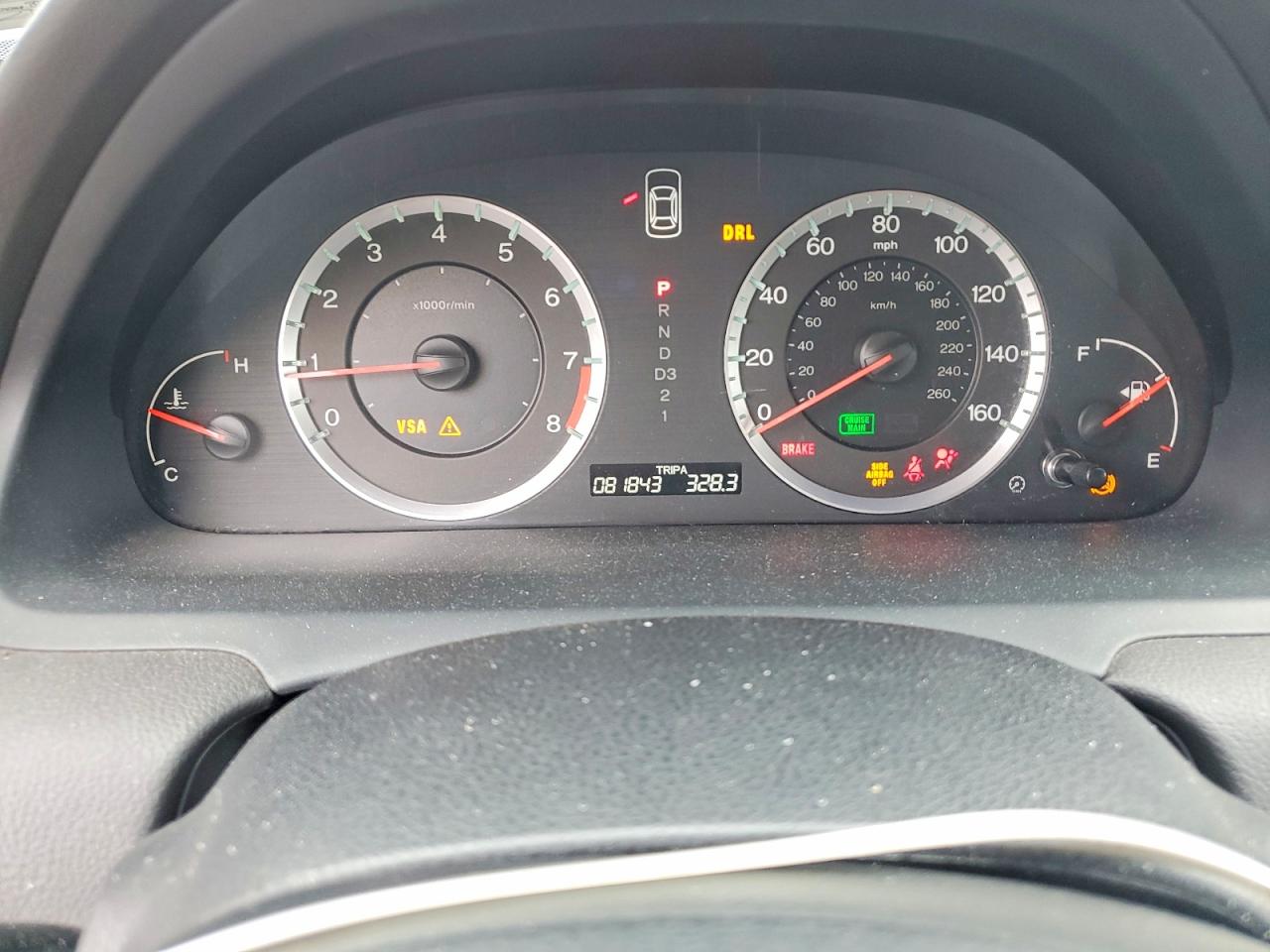 2009 Honda Accord Ex Серый vin: 1HGCP26729A002320