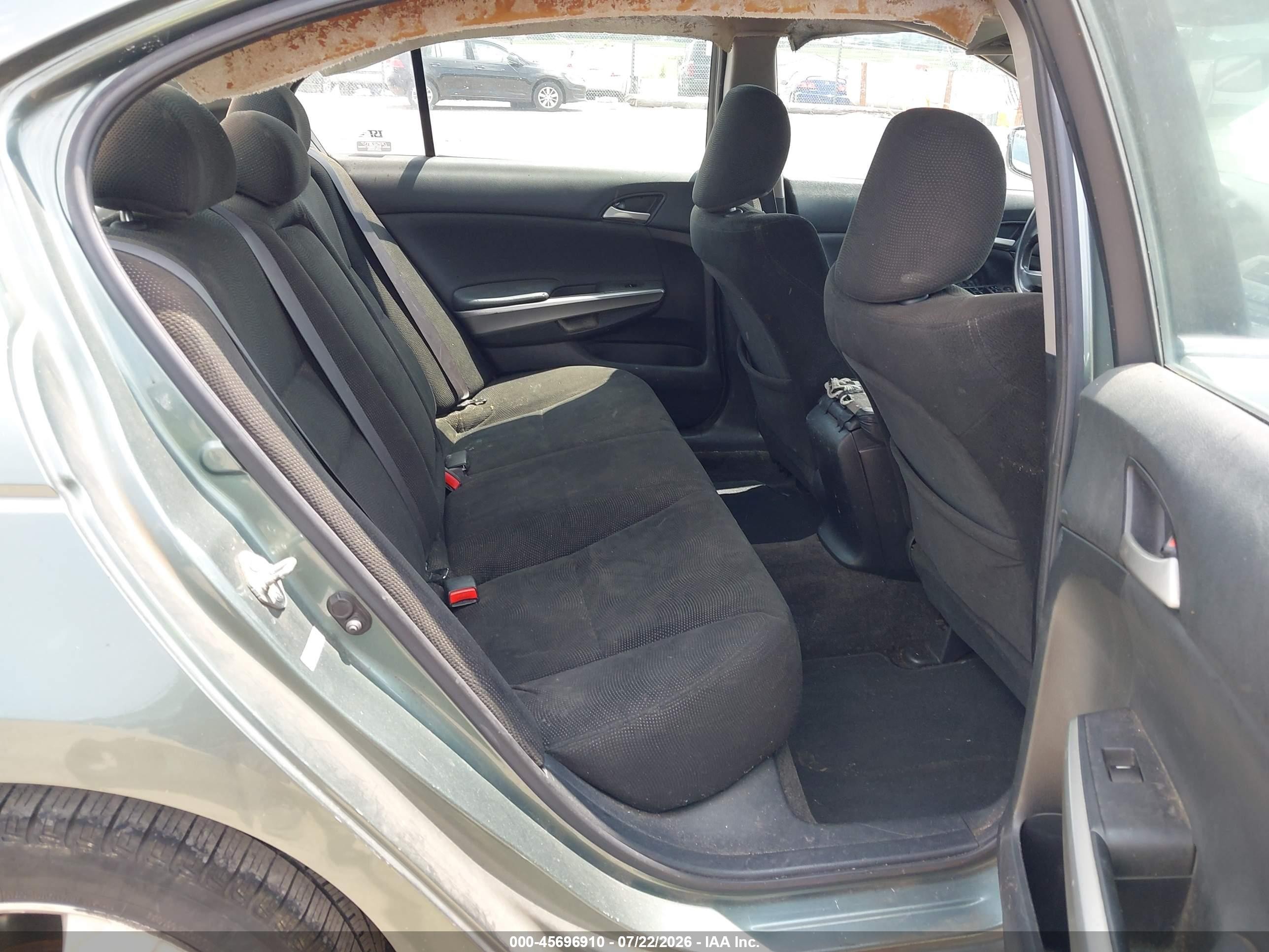 2009 Honda Accord 2.4 Ex Green vin: 1HGCP26729A022762
