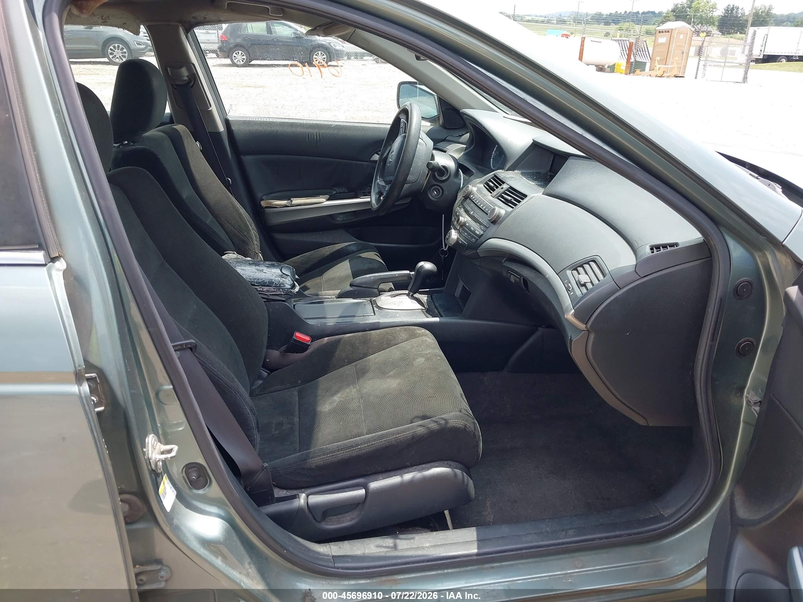 2009 Honda Accord 2.4 Ex Green vin: 1HGCP26729A022762