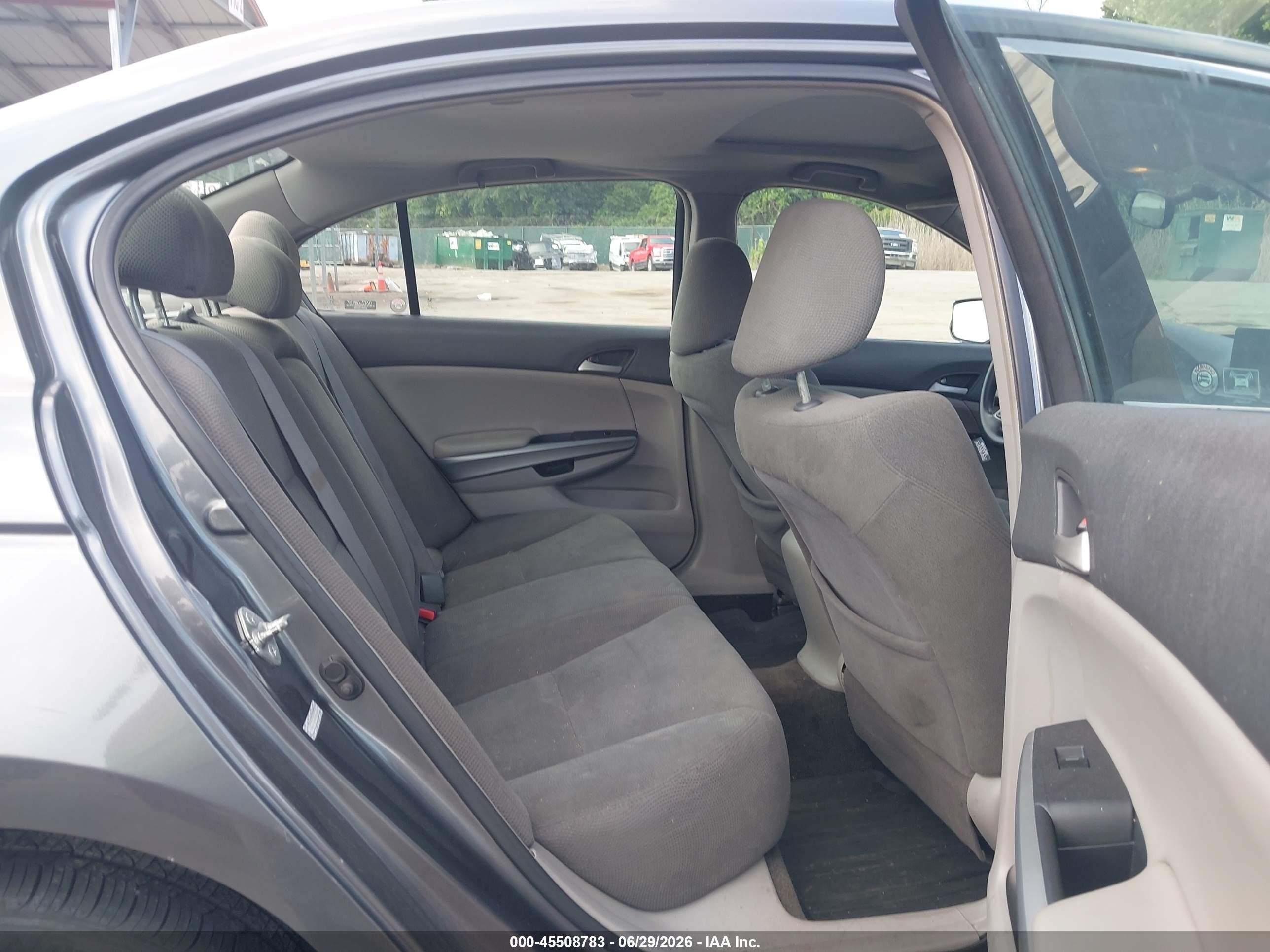 2009 Honda Accord 2.4 Ex Gray vin: 1HGCP26729A070651