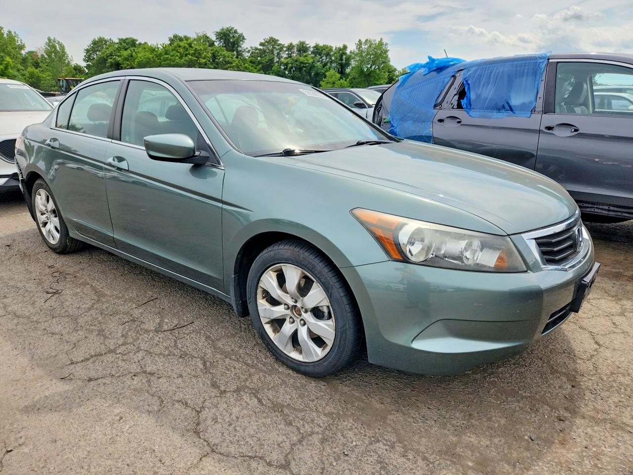 2009 Honda Accord Ex Green vin: 1HGCP26729A080421