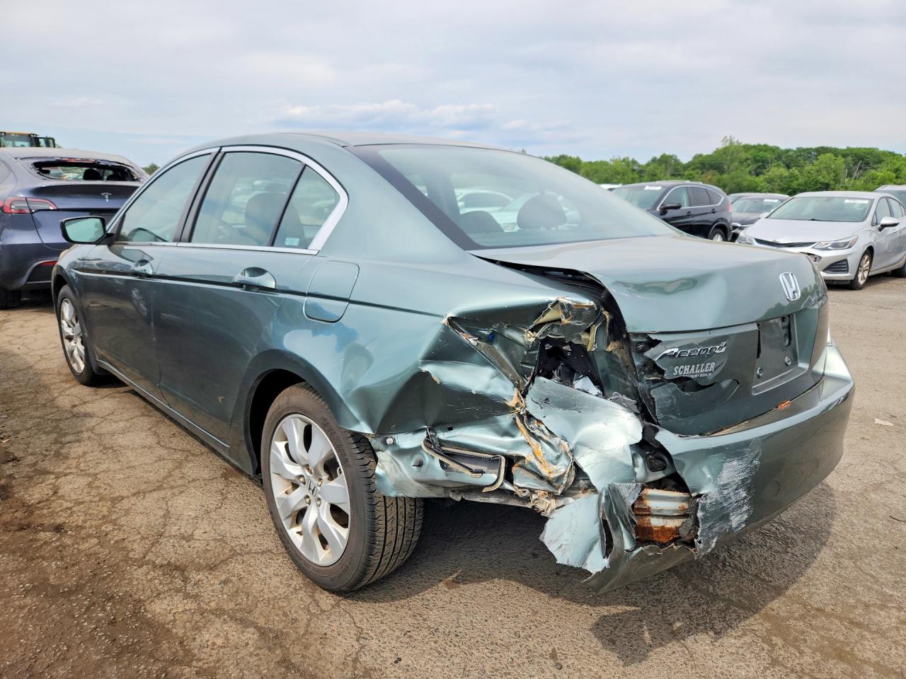 2009 Honda Accord Ex Green vin: 1HGCP26729A080421
