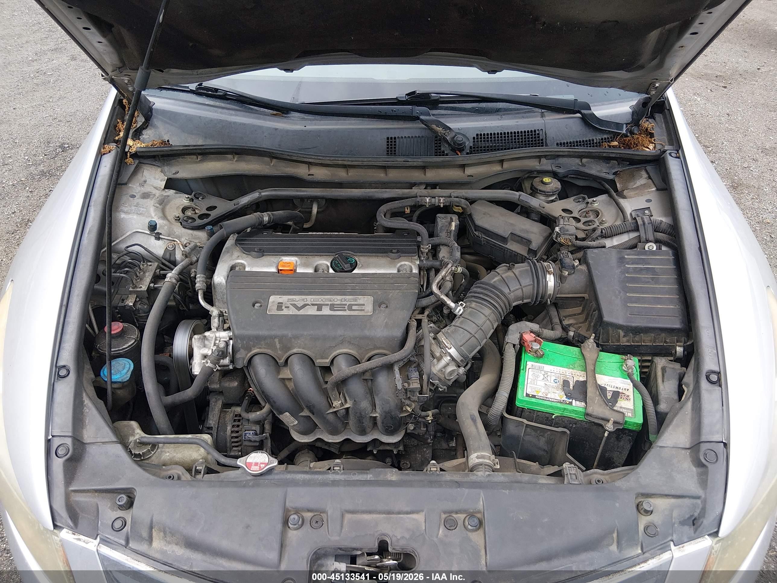2009 Honda Accord 2.4 Ex Silver vin: 1HGCP26729A142500