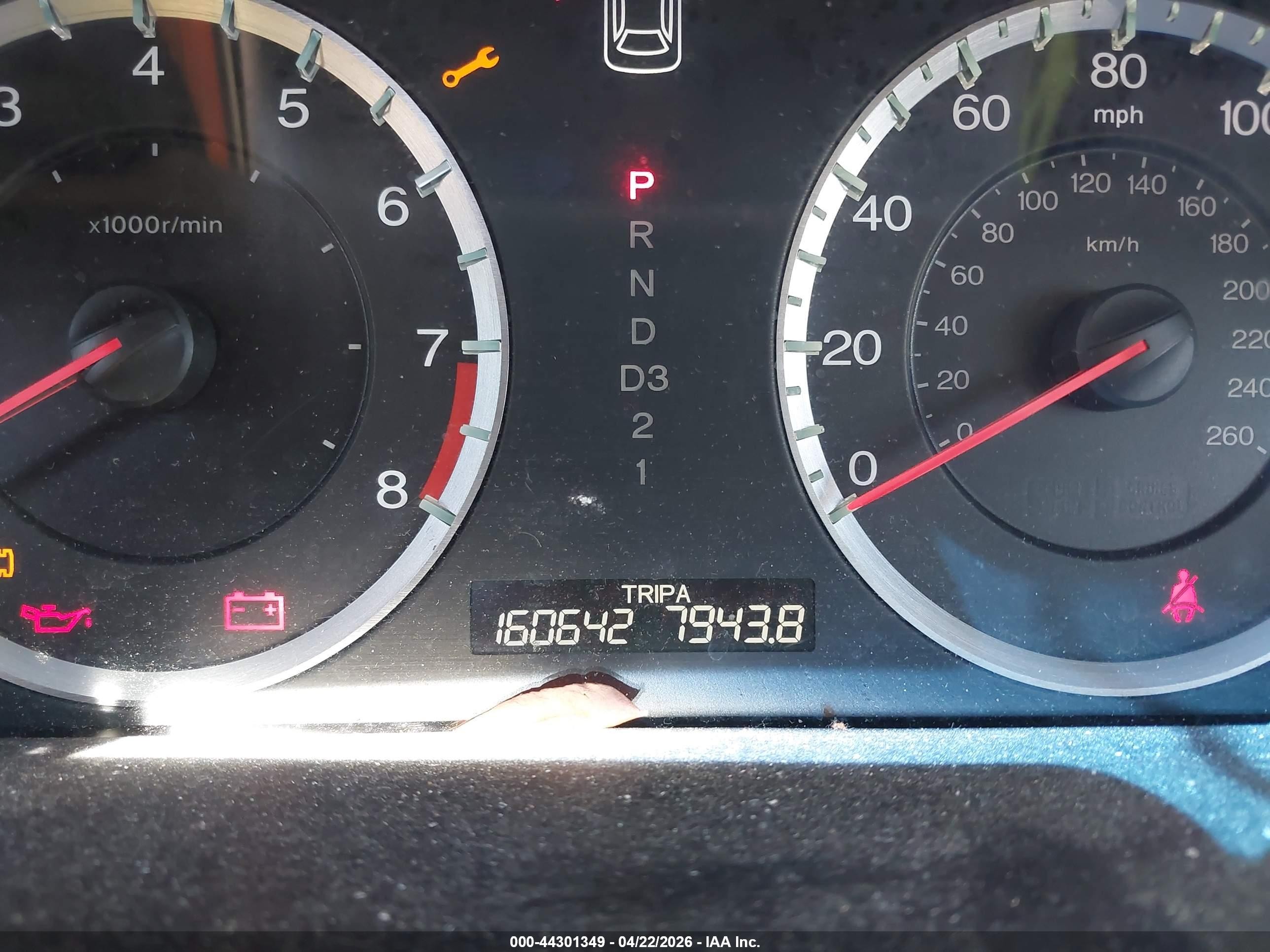 2009 Honda Accord 2.4 Ex Black vin: 1HGCP26729A167221