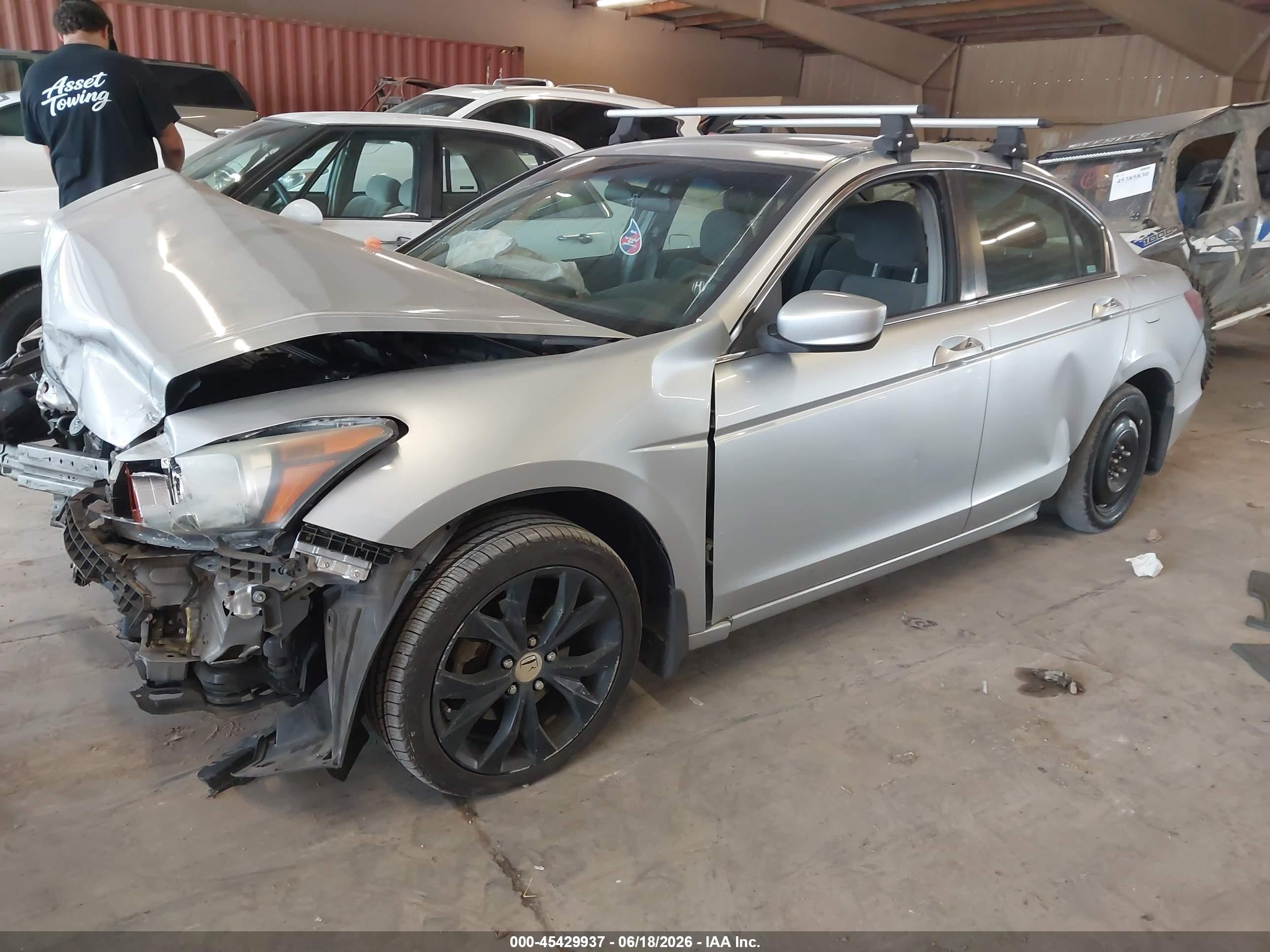 2009 Honda Accord 2.4 Ex Silver vin: 1HGCP26729A173987
