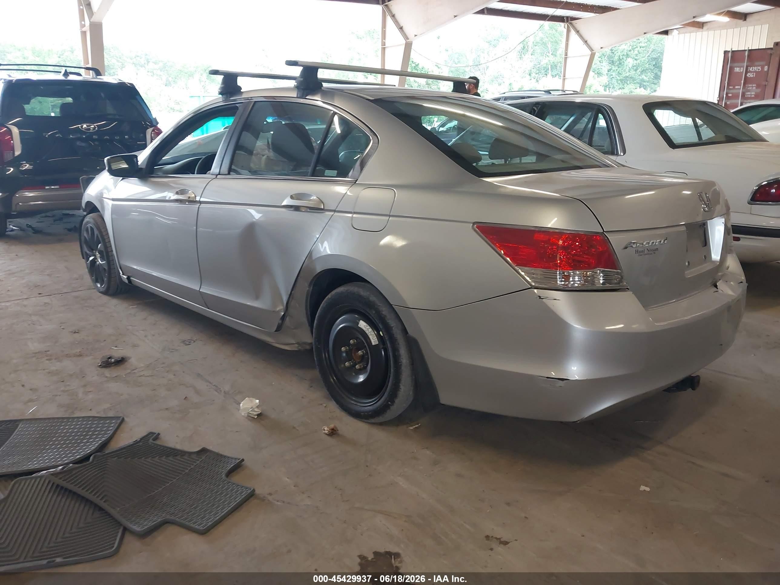 2009 Honda Accord 2.4 Ex Silver vin: 1HGCP26729A173987