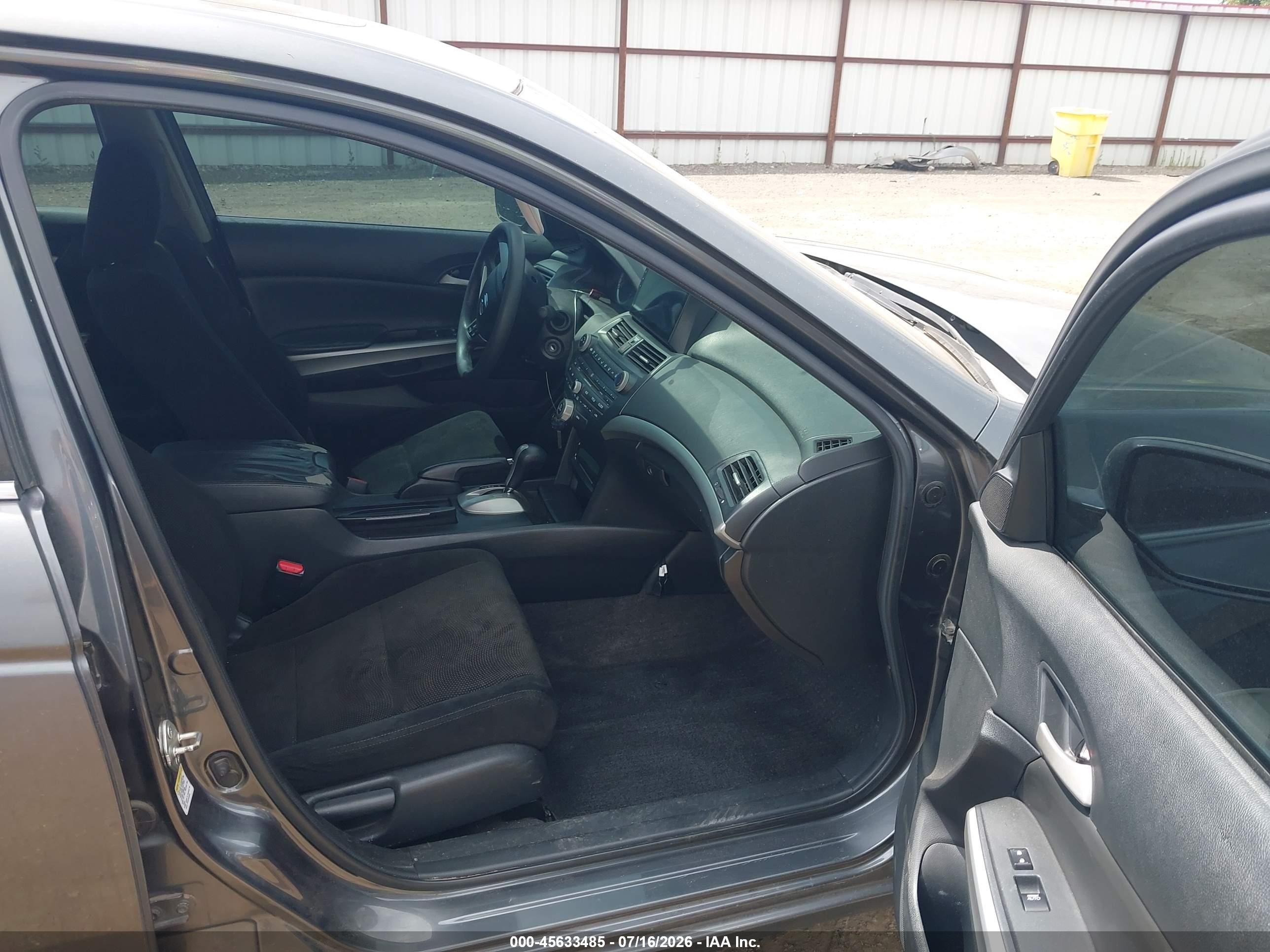 2009 Honda Accord 2.4 Ex Gray vin: 1HGCP26729A193446