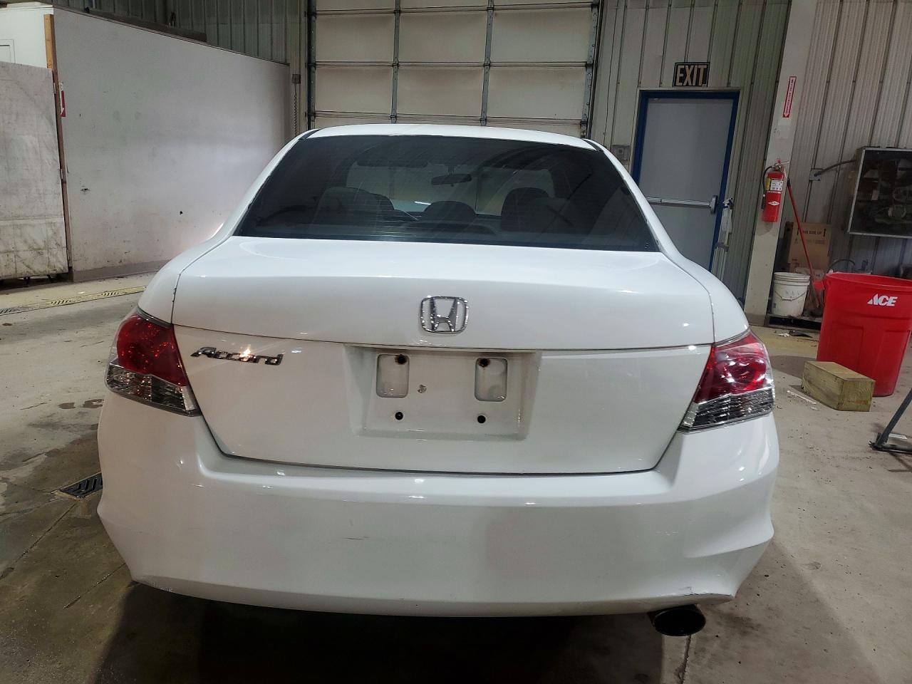 2008 Honda Accord Ex White vin: 1HGCP26738A013292