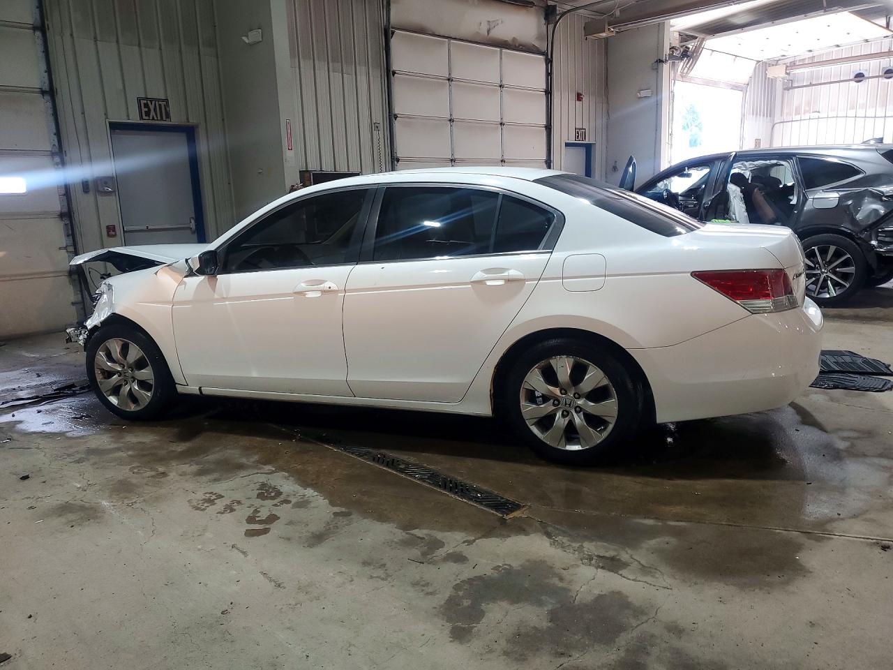 2008 Honda Accord Ex White vin: 1HGCP26738A013292