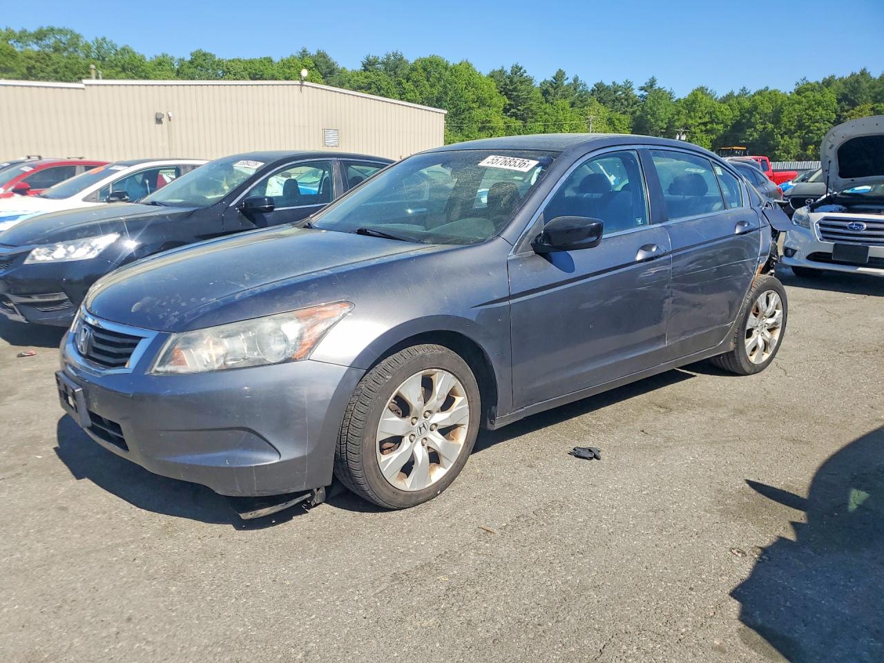 2008 Honda Accord Ex Charcoal vin: 1HGCP26738A017682