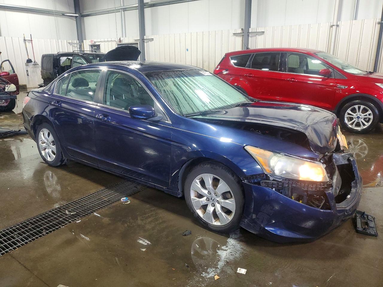 2008 Honda Accord Ex Синий vin: 1HGCP26738A033431