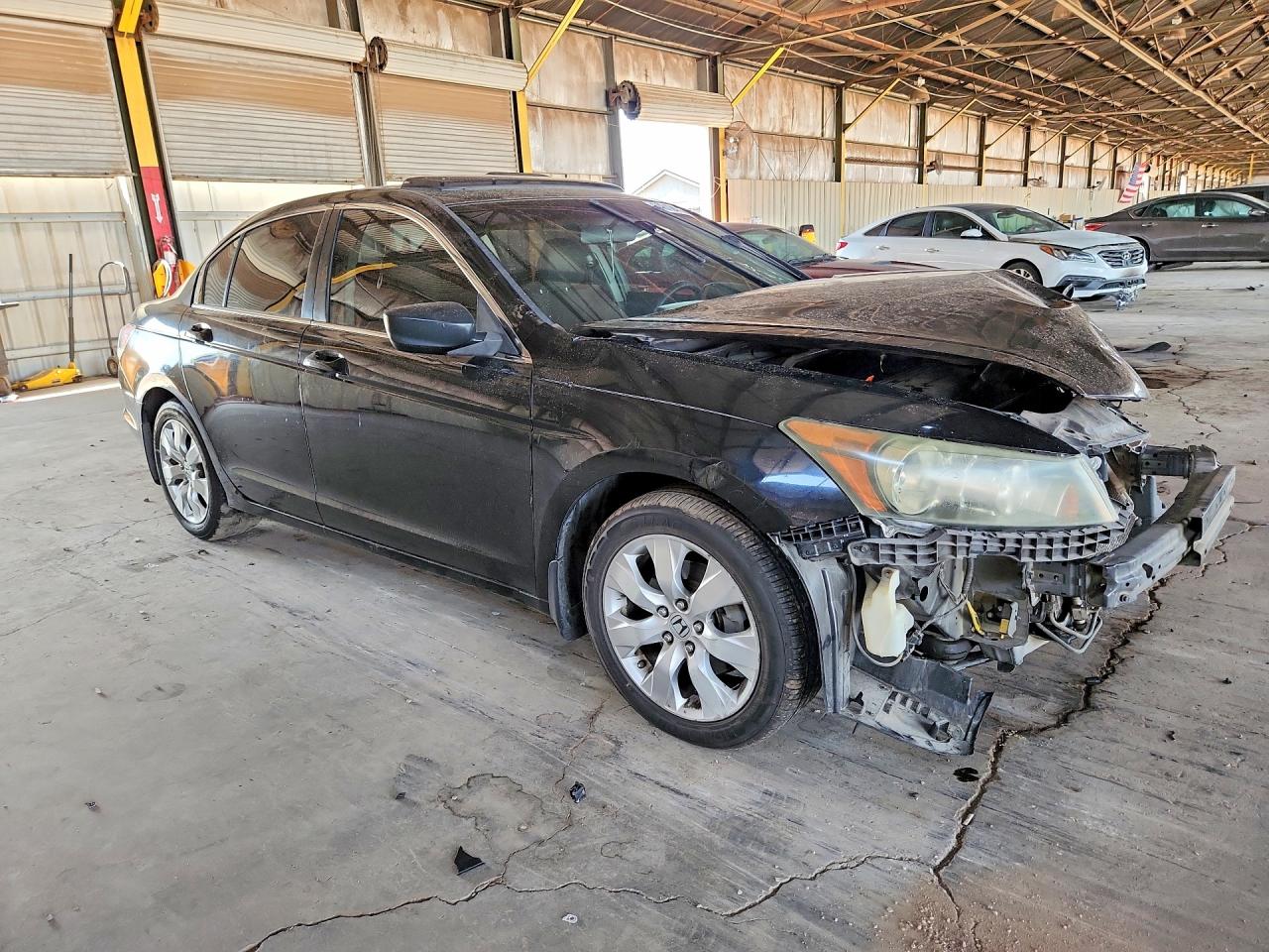2008 Honda Accord Ex Black vin: 1HGCP26738A034594