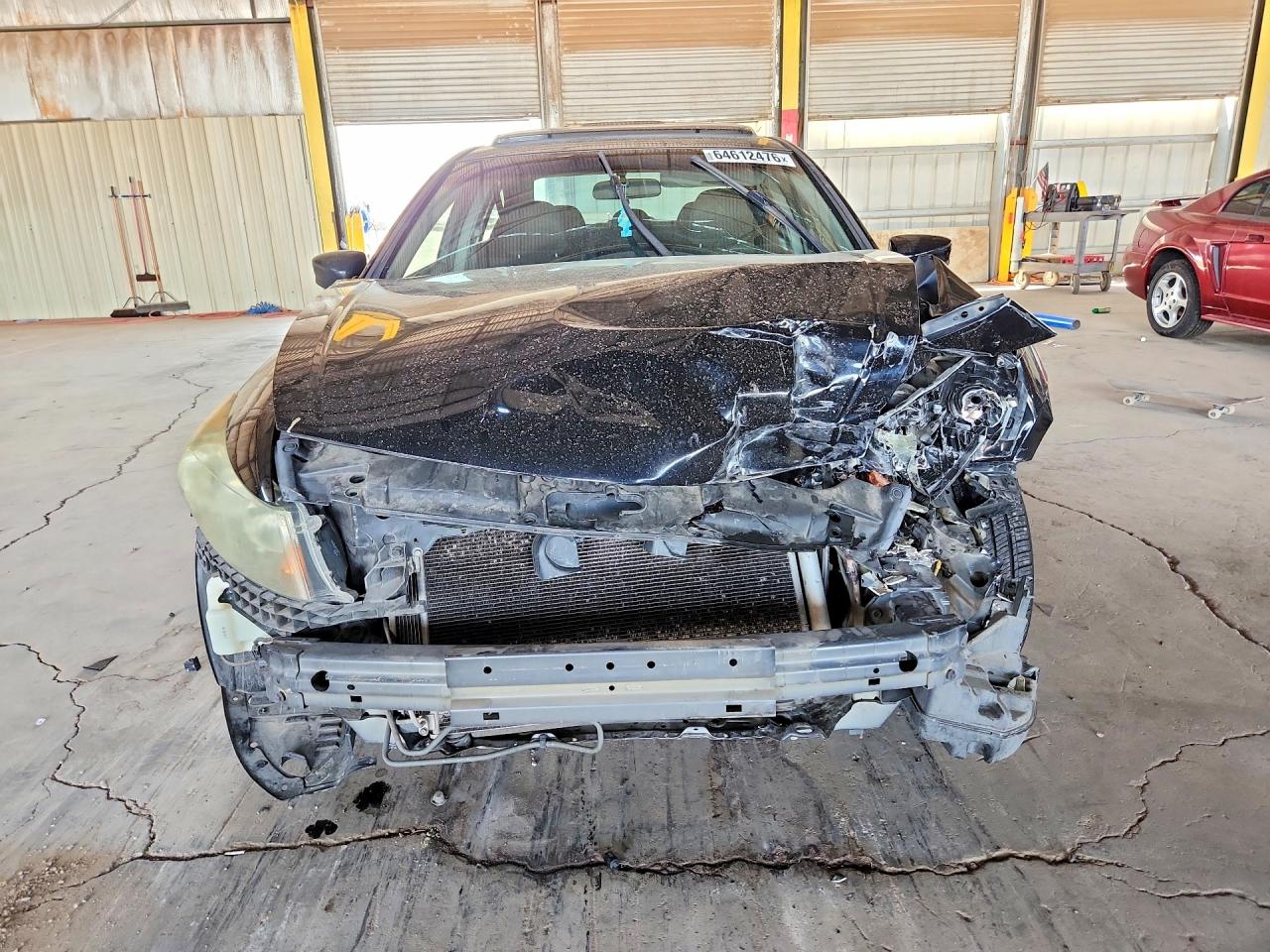 2008 Honda Accord Ex Black vin: 1HGCP26738A034594