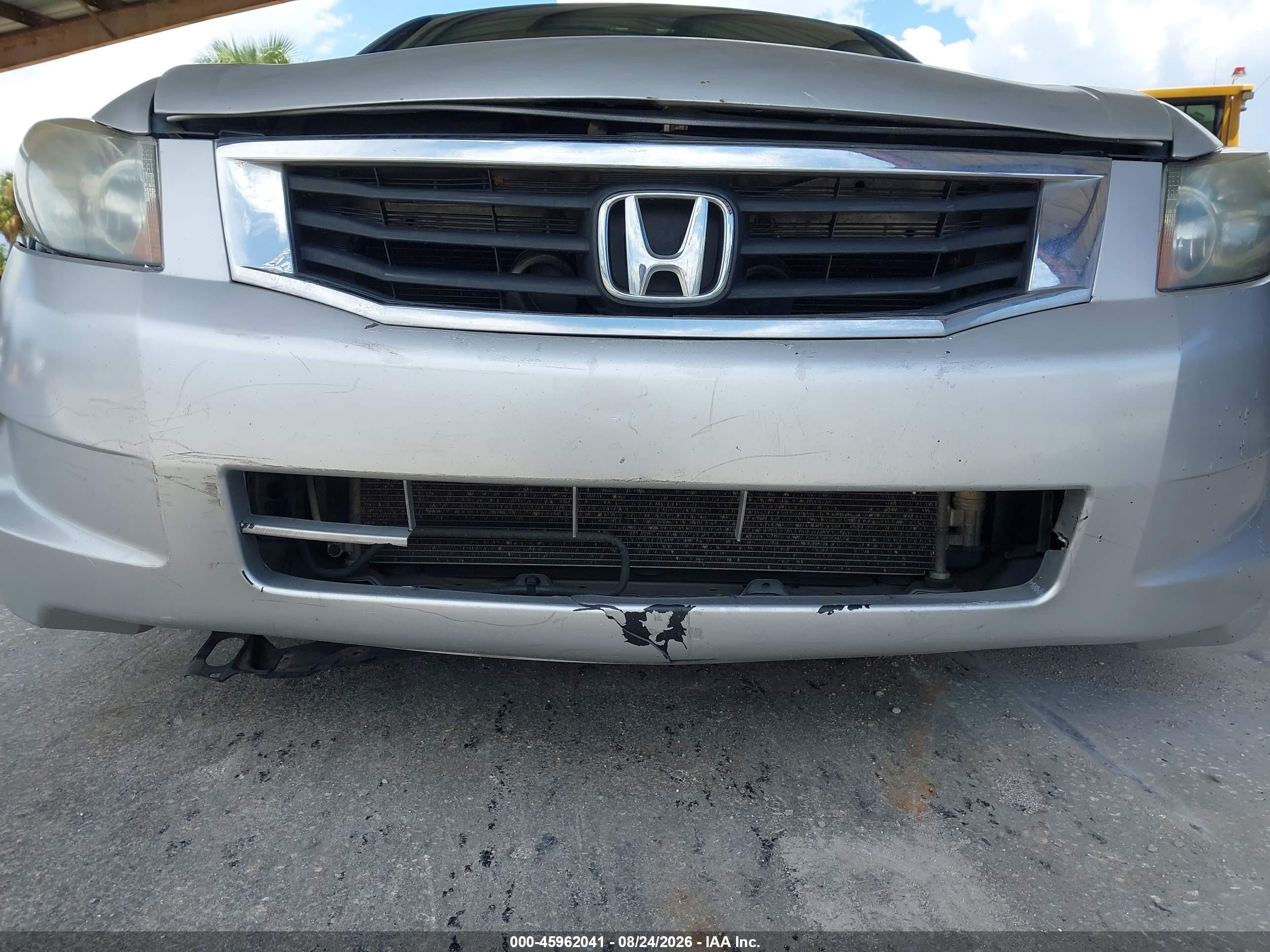2008 Honda Accord 2.4 Ex Silver vin: 1HGCP26738A046406