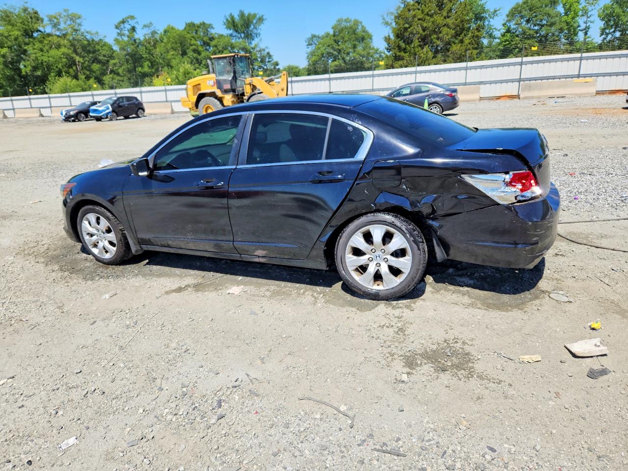2008 Honda Accord Ex Black vin: 1HGCP26738A117359